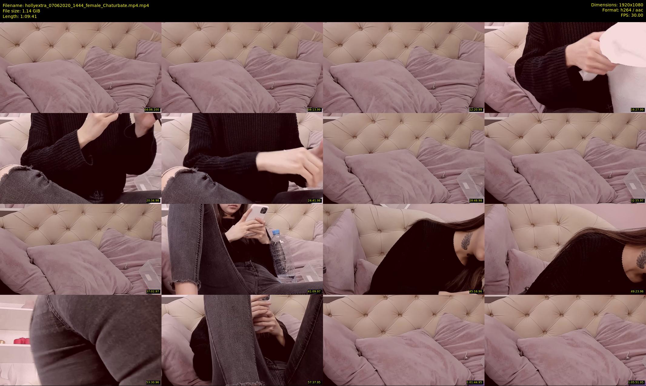 hollyextra — 70 minute Chaturbate female cam show recording, 1080p, Jun 7, 2020