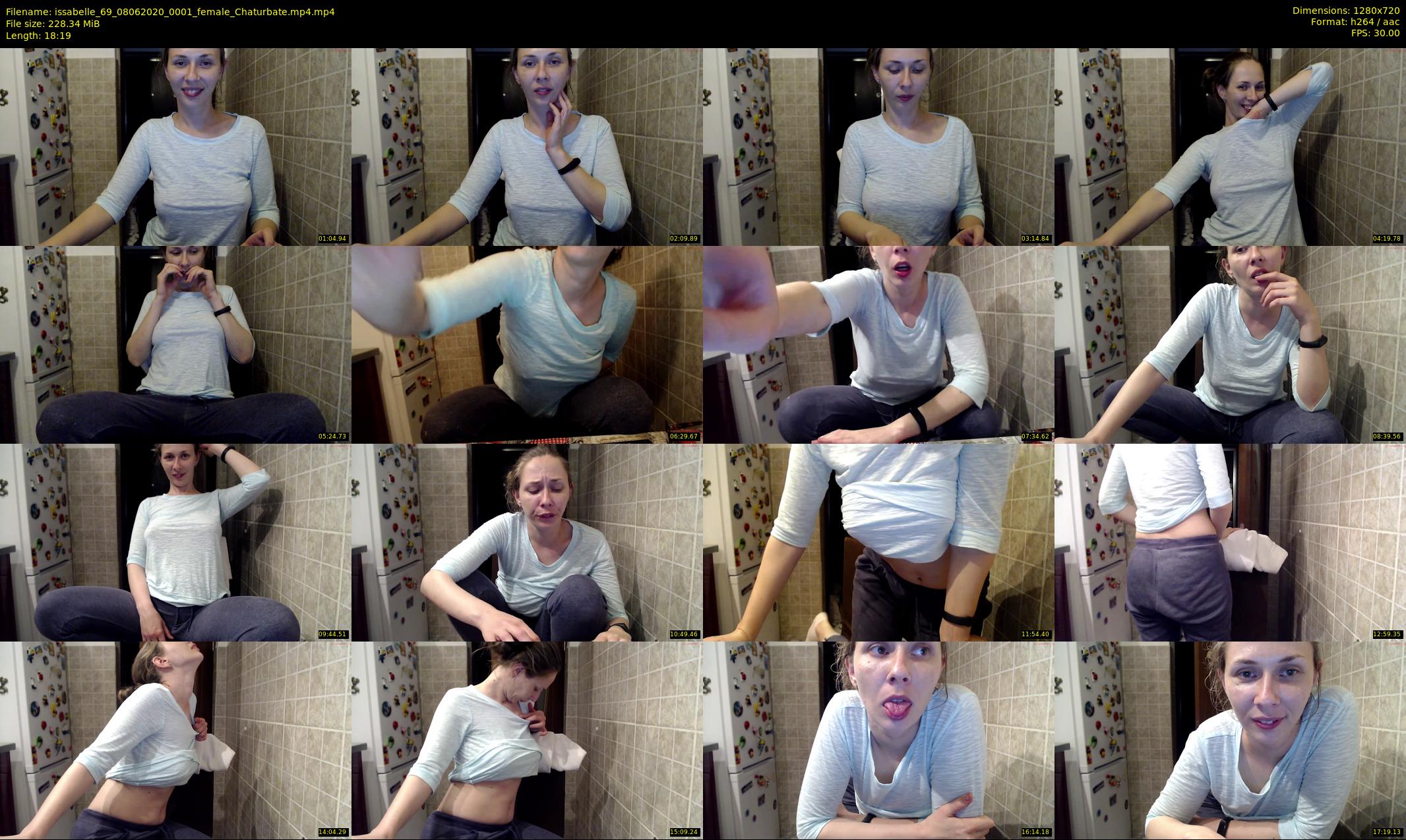 issabelle_69 — 19 minute Chaturbate couple cam show recording, 720p, Jun 8, 2020