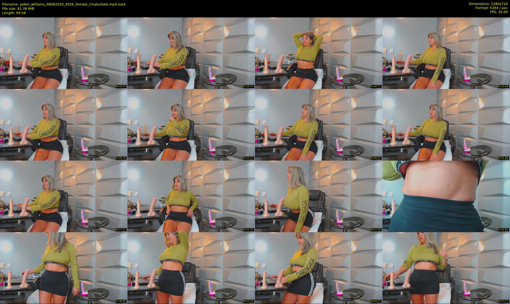 jadeh_williams — 10 minute Chaturbate female cam show recording, 720p, Jun 8, 2020