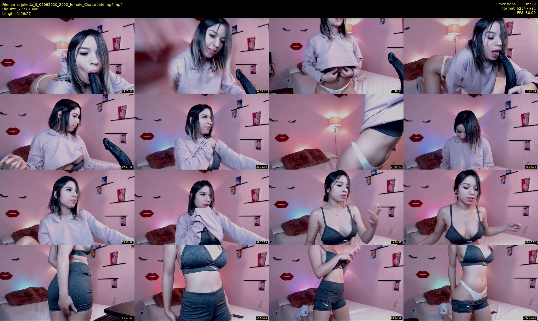julietta_9 — 67 minute Chaturbate female cam show recording, 720p, Jun 7, 2020