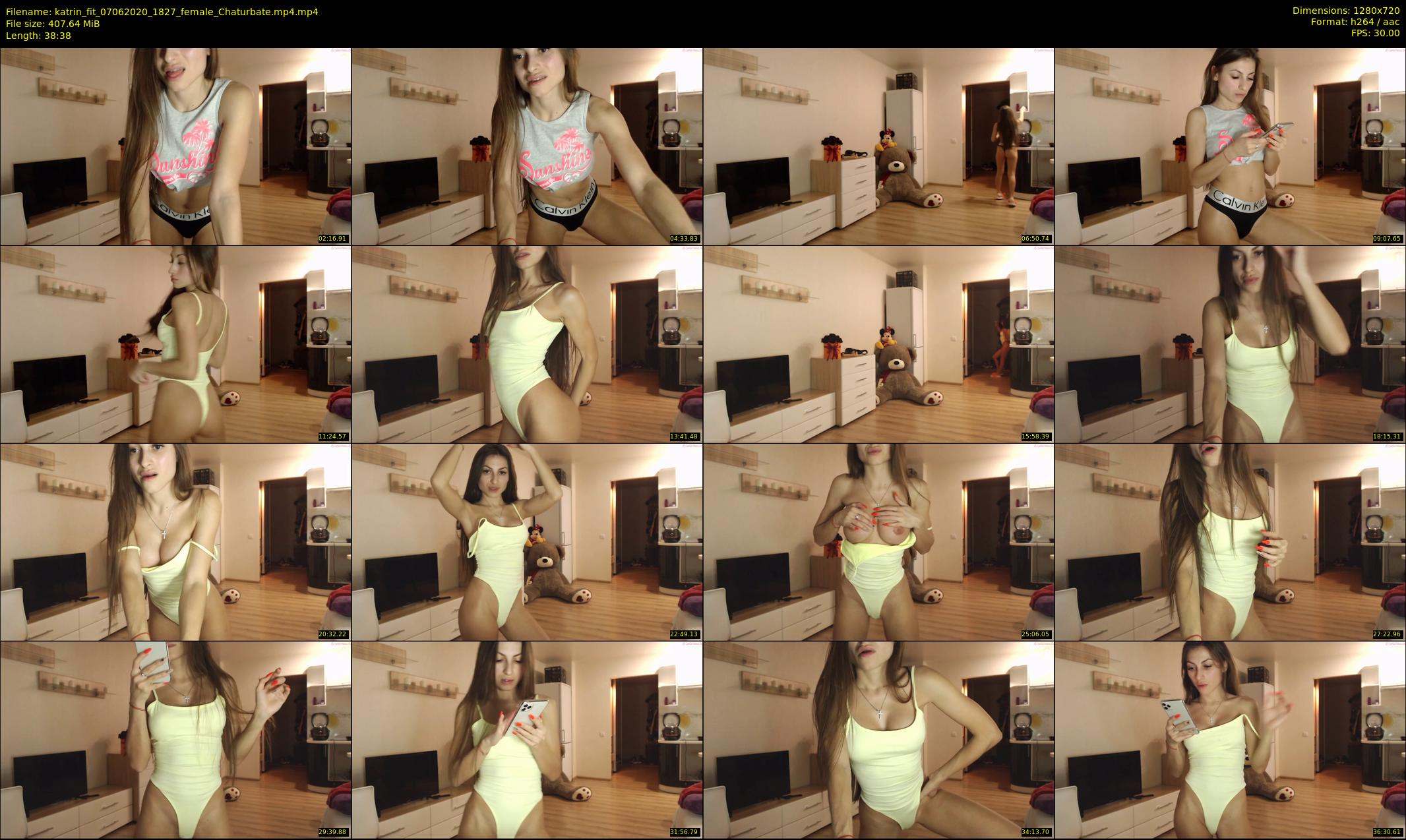 katrin_fit — 39 minute Chaturbate female cam show recording, 720p, Jun 7, 2020