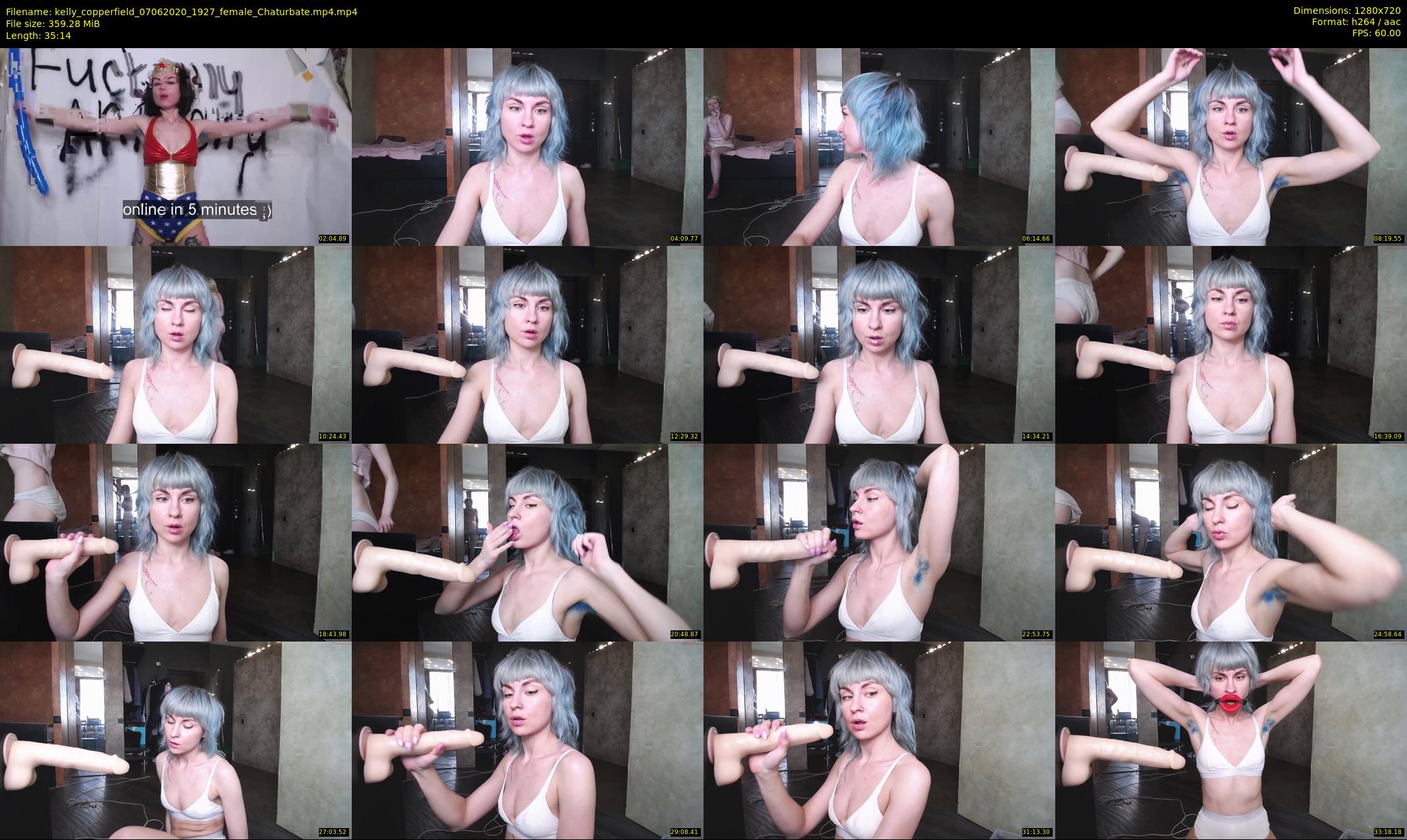 kelly_copperfield — 36 minute Chaturbate female cam show recording, 720p, Jun 7, 2020