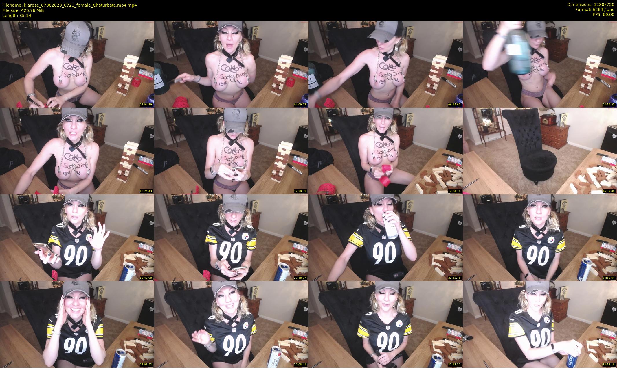 kiarose — 36 minute Chaturbate female cam show recording, 720p, Jun 7, 2020