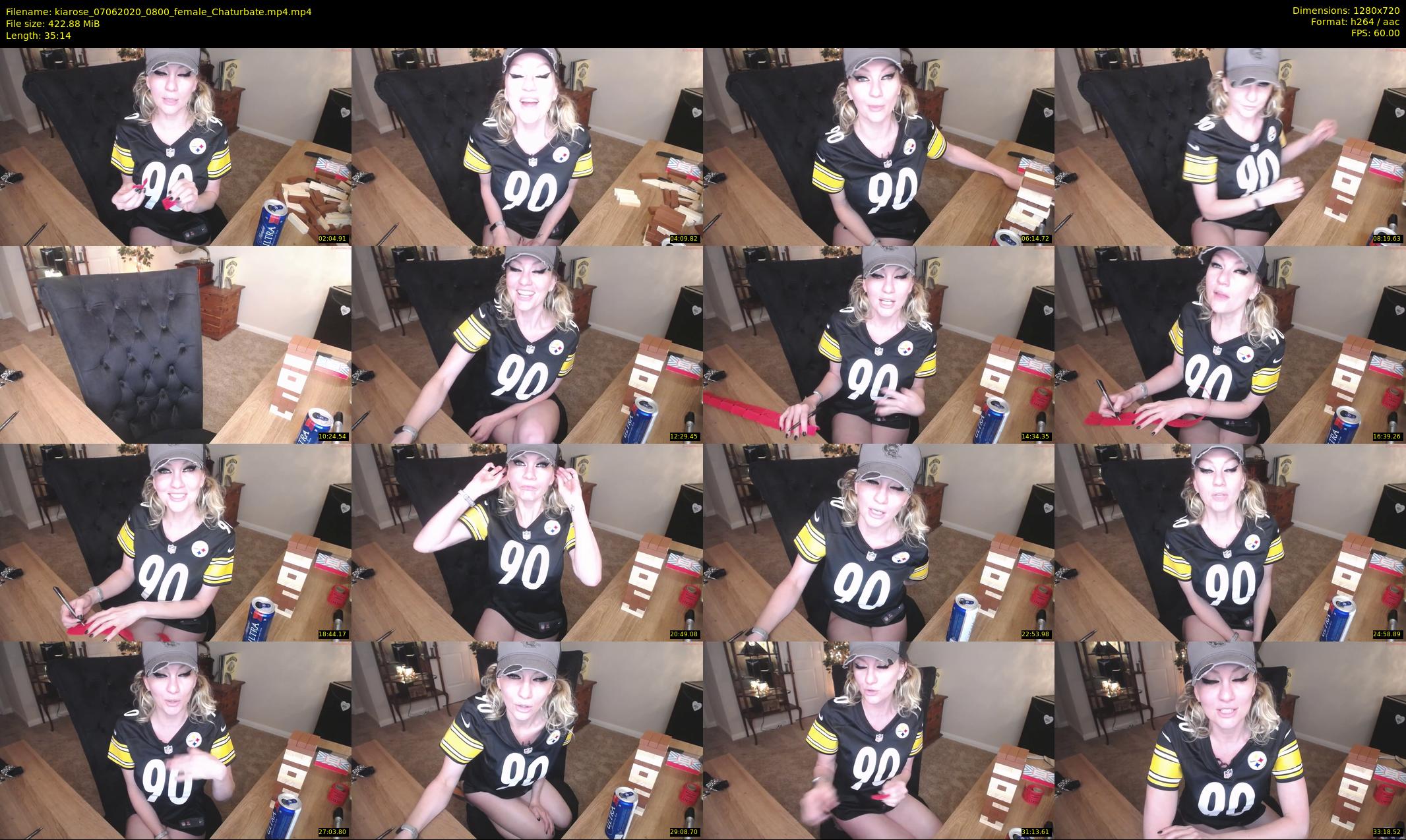 kiarose — 36 minute Chaturbate female cam show recording, 720p, Jun 7, 2020