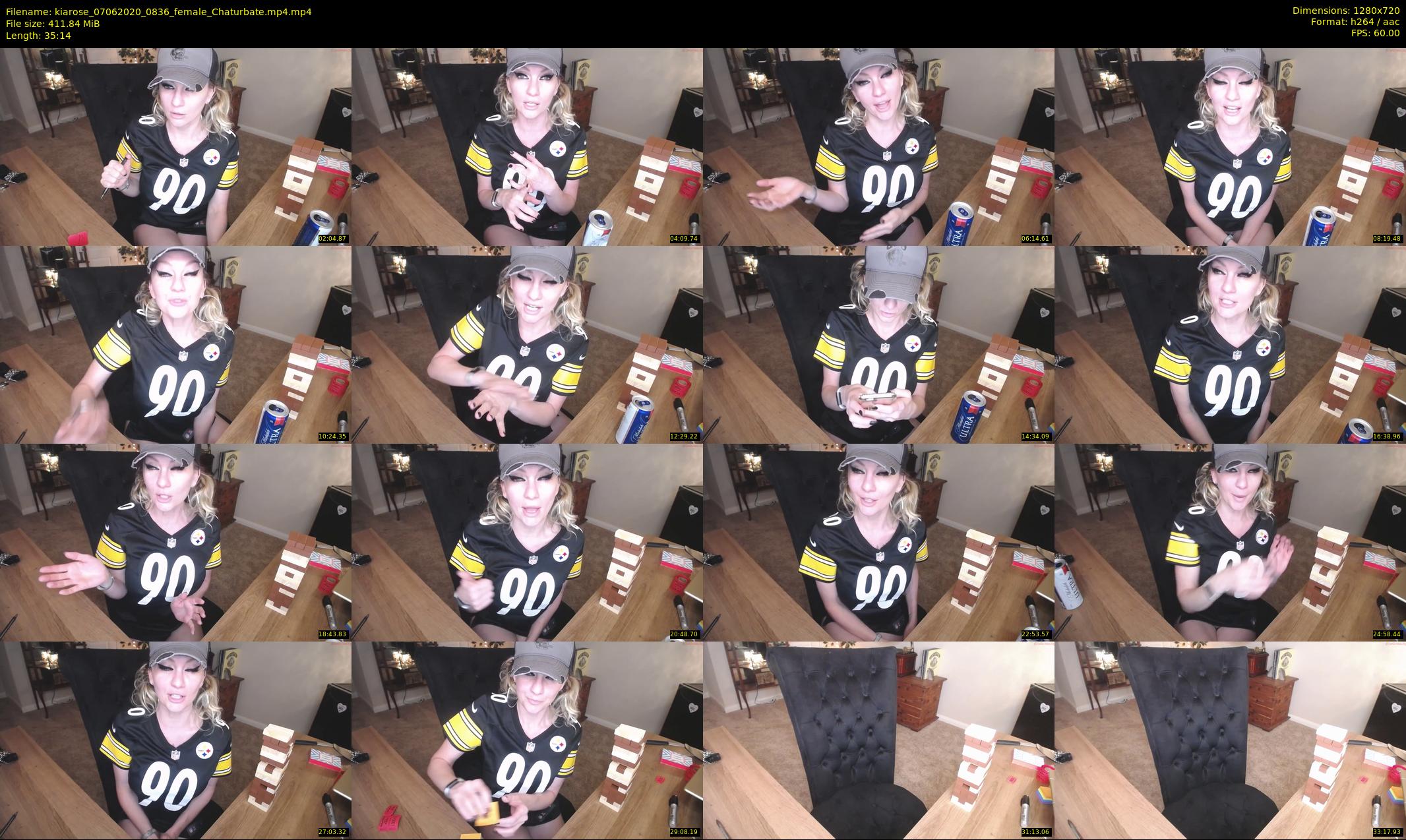 kiarose — 36 minute Chaturbate female cam show recording, 720p, Jun 7, 2020