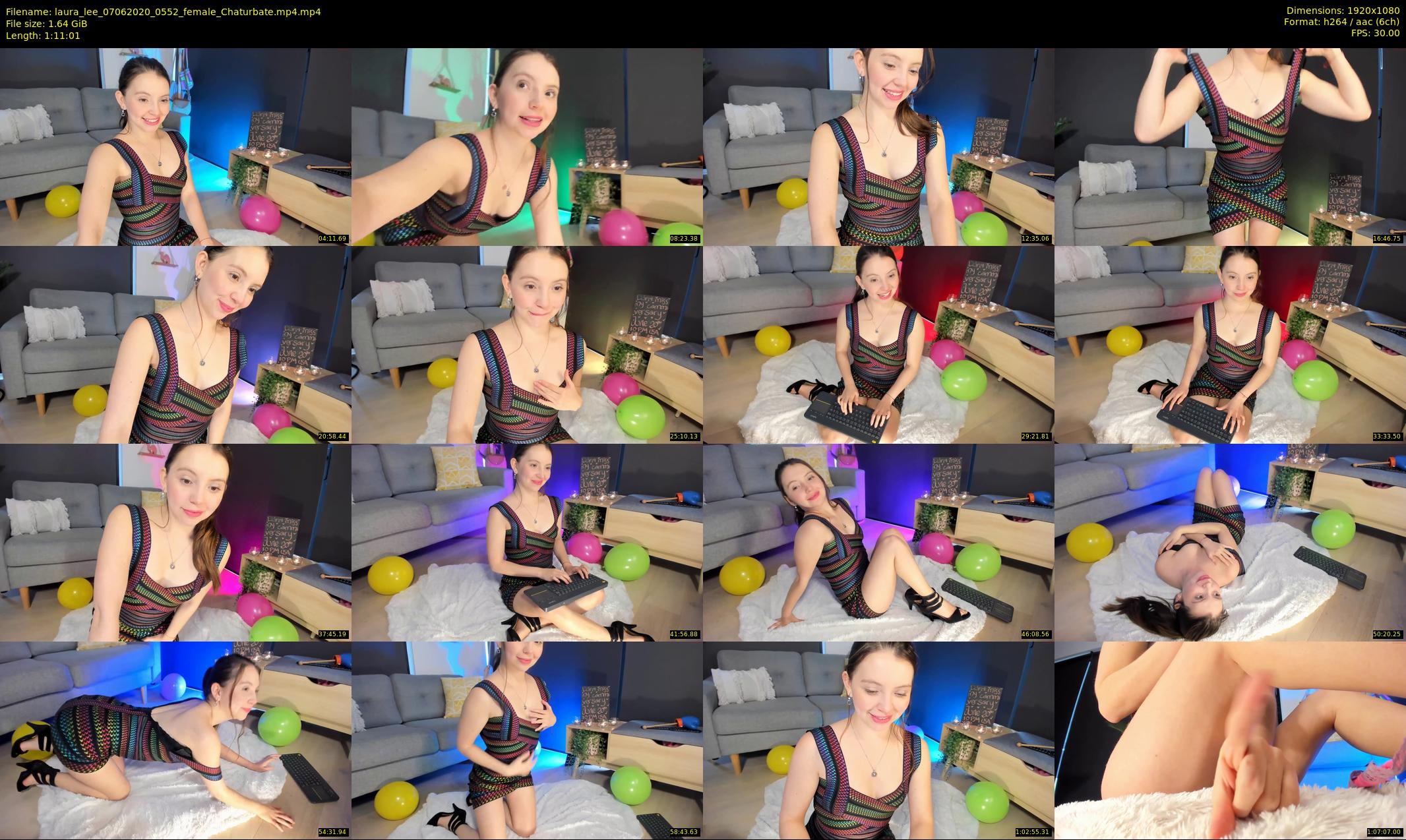 laura_lee — 72 minute Chaturbate female cam show recording, 1080p, Jun 7, 2020