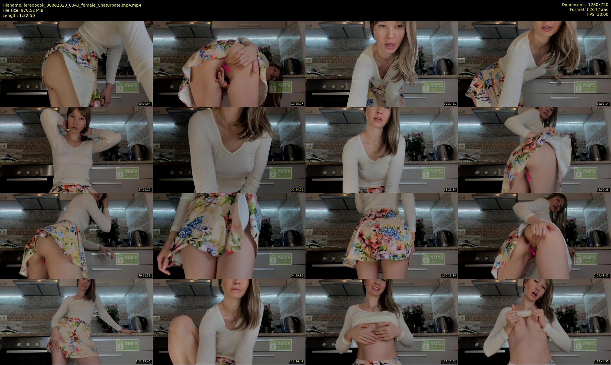 leraooook — 93 minute Chaturbate female cam show recording, 720p, Jun 8, 2020