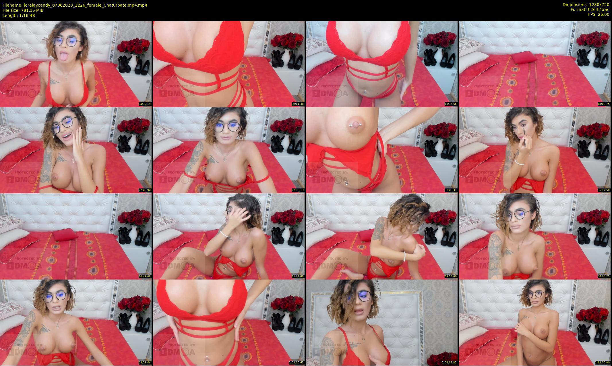 lorelaycandy — 77 minute Chaturbate female cam show recording, 720p, Jun 7, 2020
