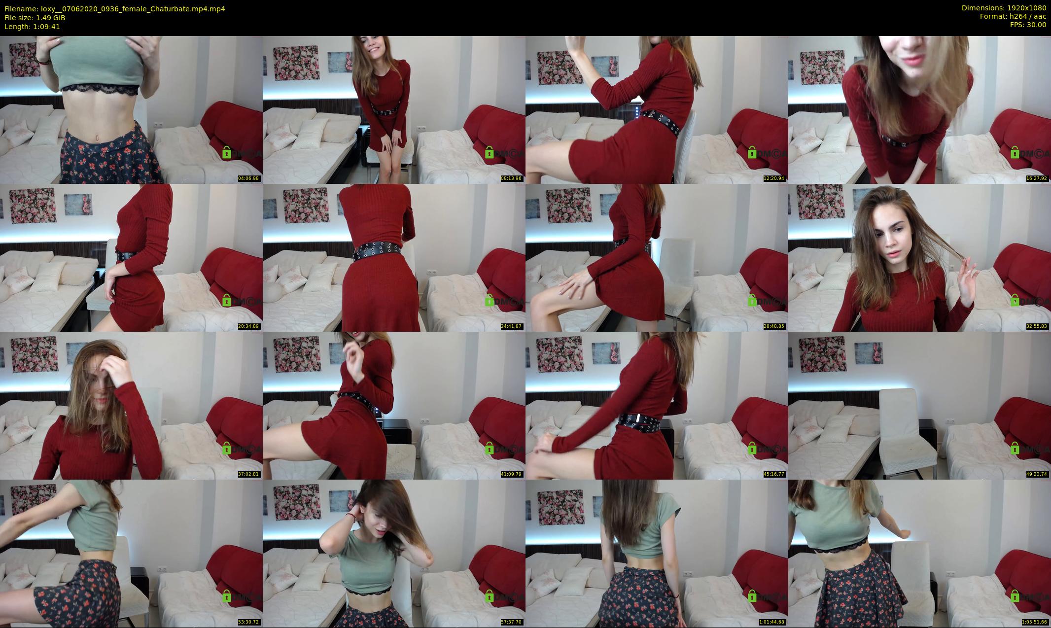 loxy_ — 70 minute Chaturbate female cam show recording, 1080p, Jun 7, 2020
