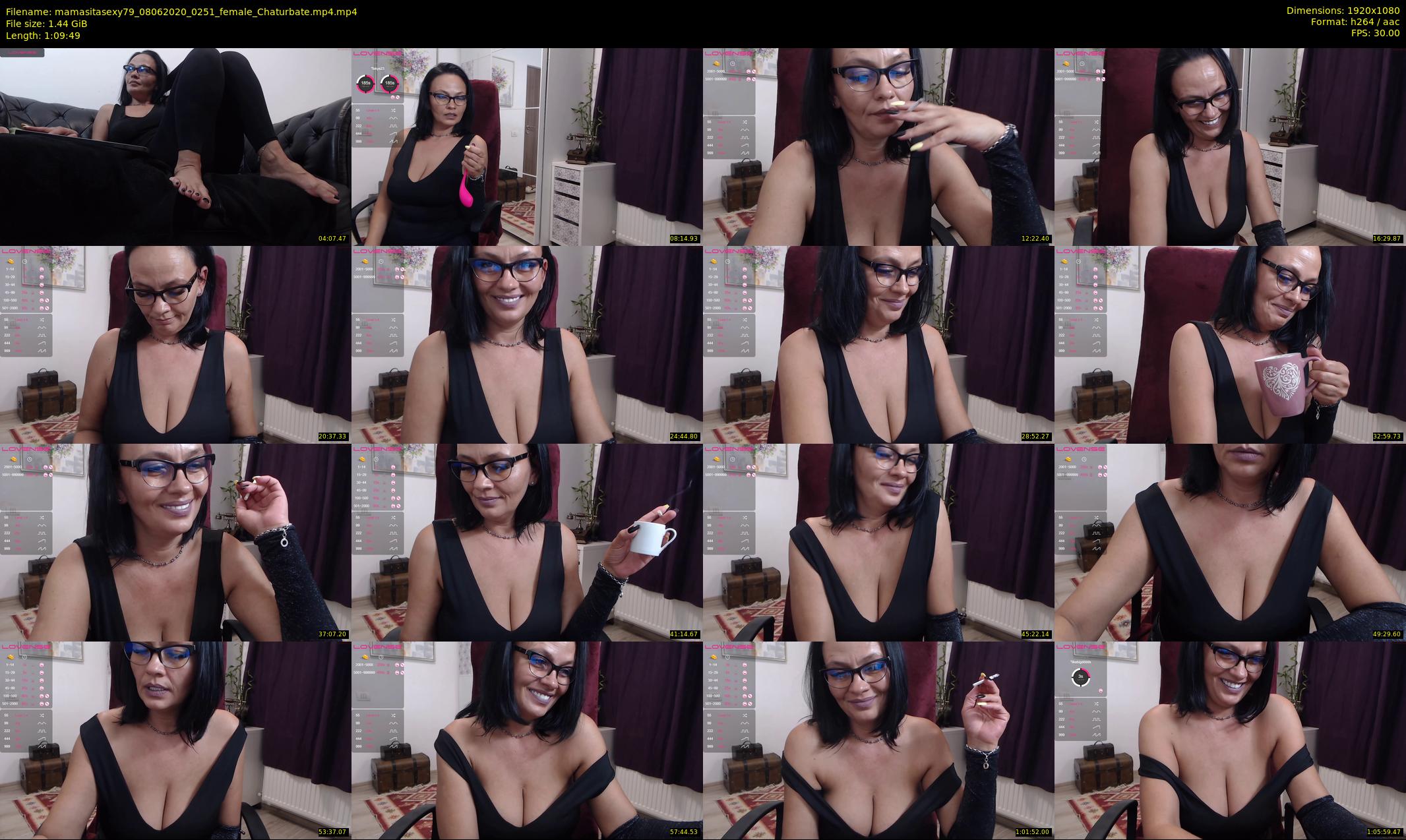 mamasitasexy79 — 70 minute Chaturbate female cam show recording, 1080p, Jun 8, 2020