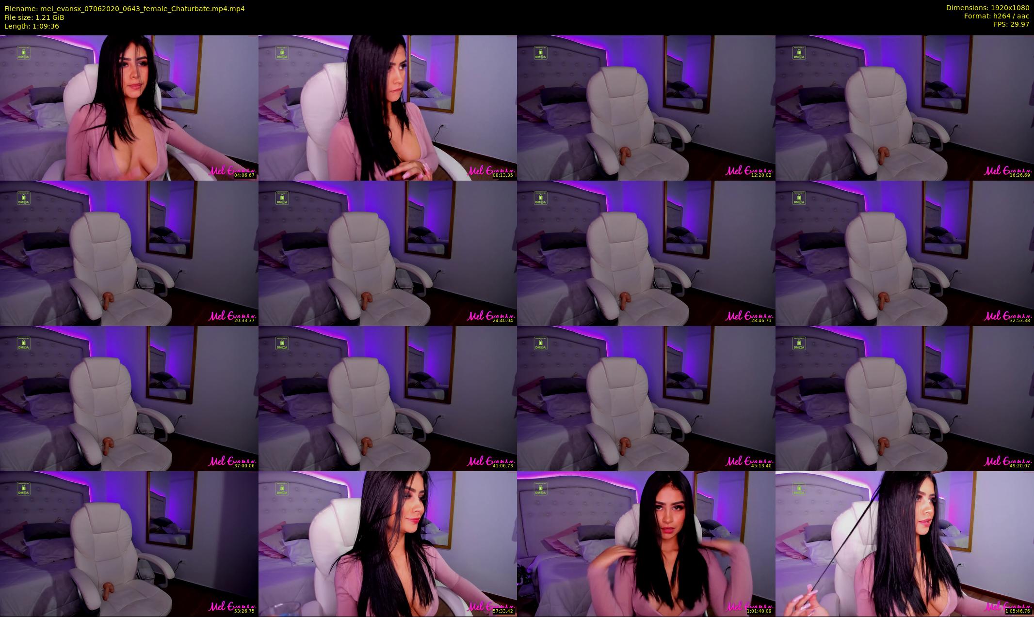 mel_evansx — 70 minute Chaturbate female cam show recording, 1080p, Jun 7, 2020