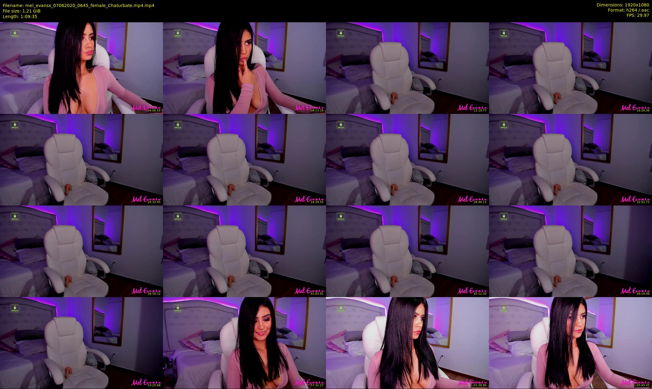 mel_evansx — 70 minute Chaturbate female cam show recording, 1080p, Jun 7, 2020