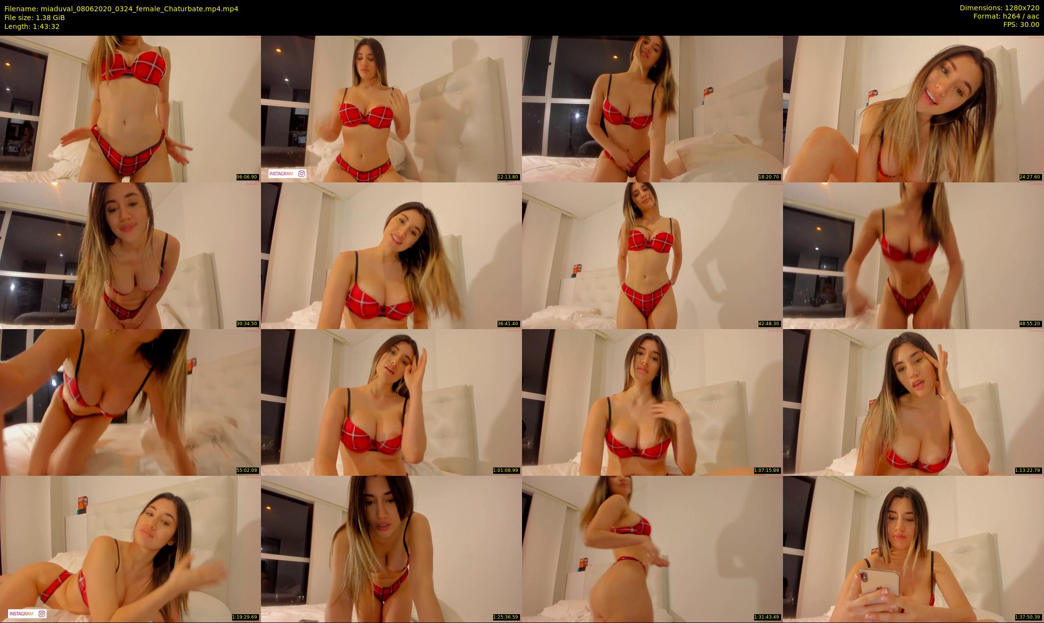 miaduval — 104 minute Chaturbate female cam show recording, 720p, Jun 8, 2020