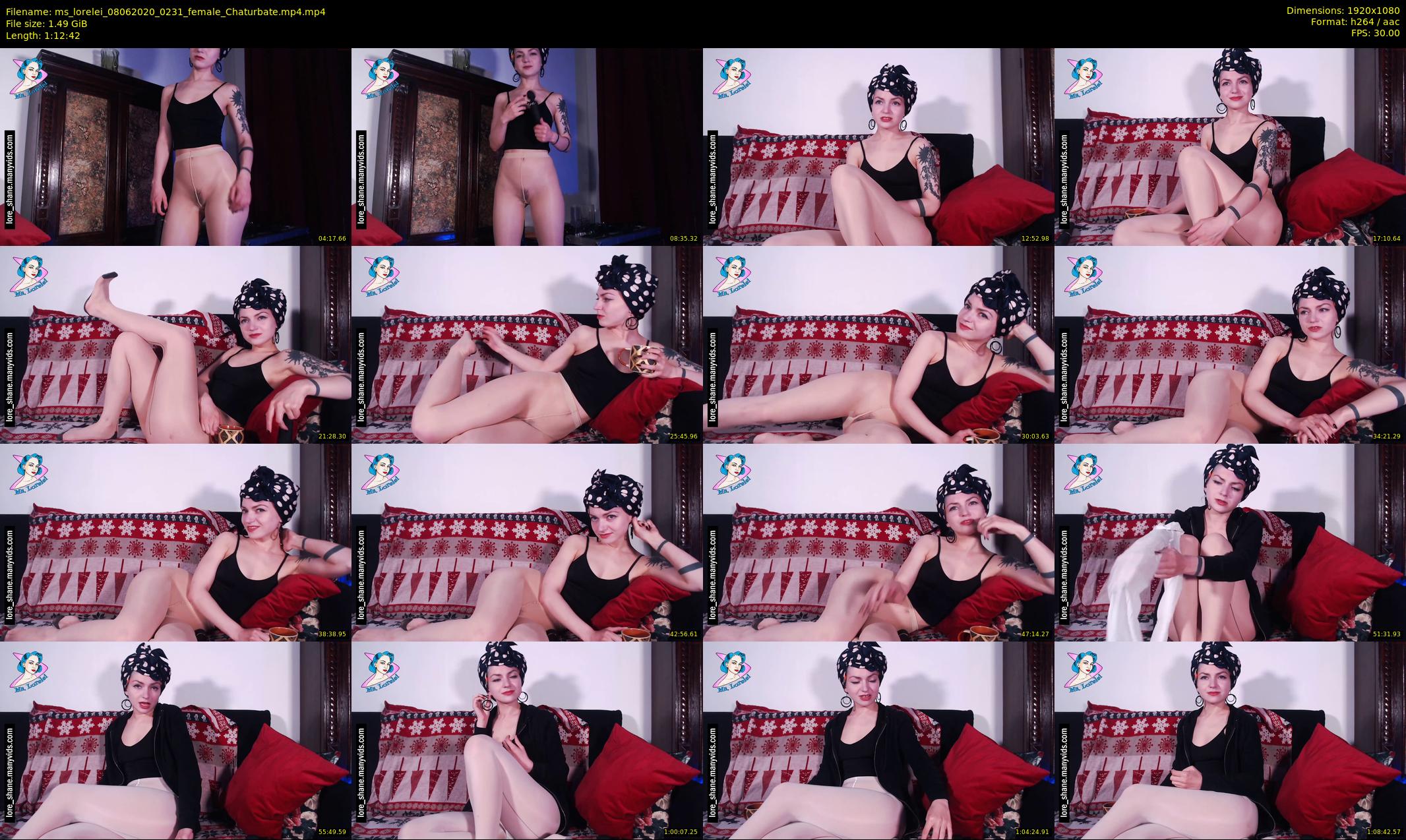 ms_lorelei — 73 minute Chaturbate female cam show recording, 1080p, Jun 8, 2020