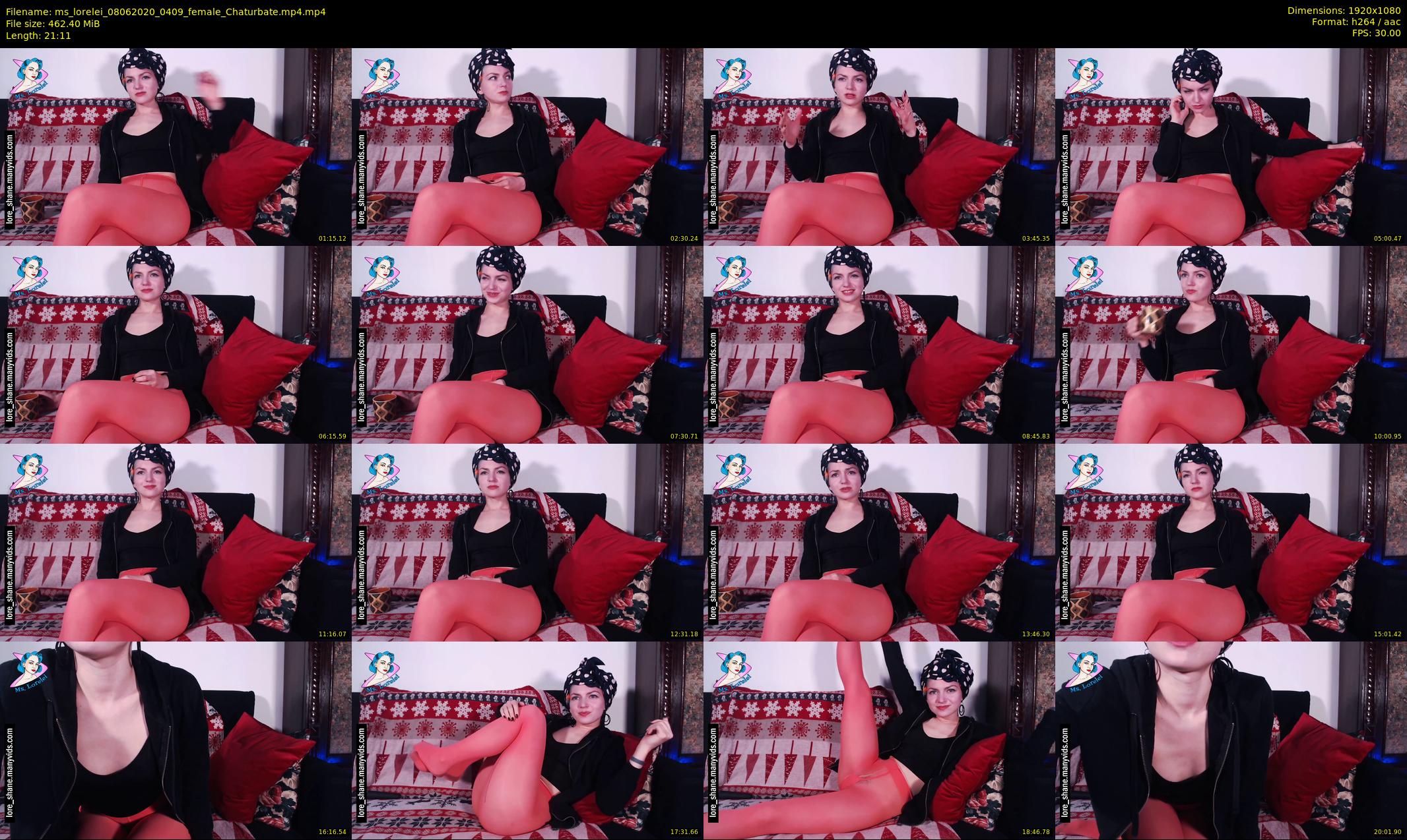 ms_lorelei — 22 minute Chaturbate female cam show recording, 1080p, Jun 8, 2020