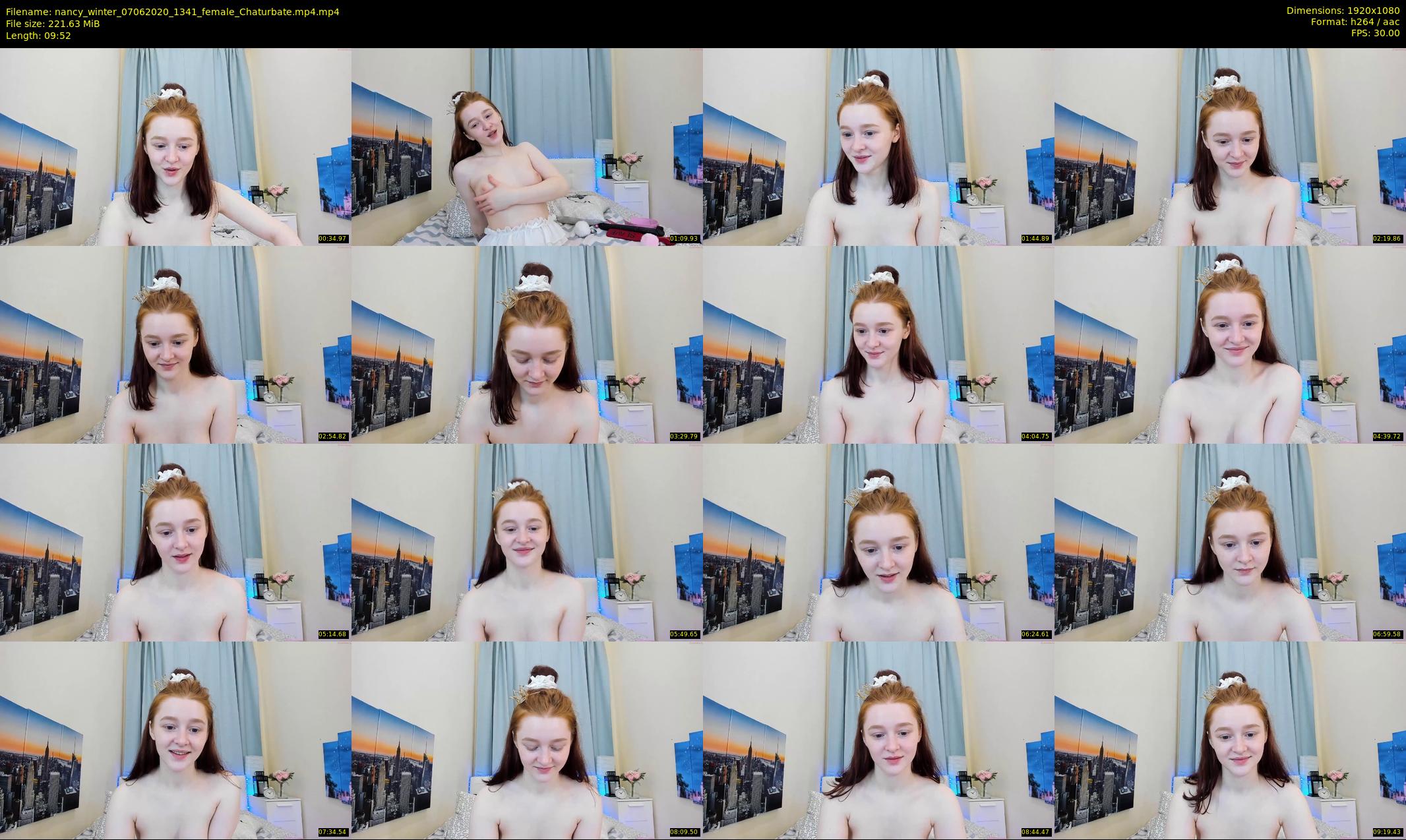 nancy_winter — 10 minute Chaturbate female cam show recording, 1080p, Jun 7, 2020