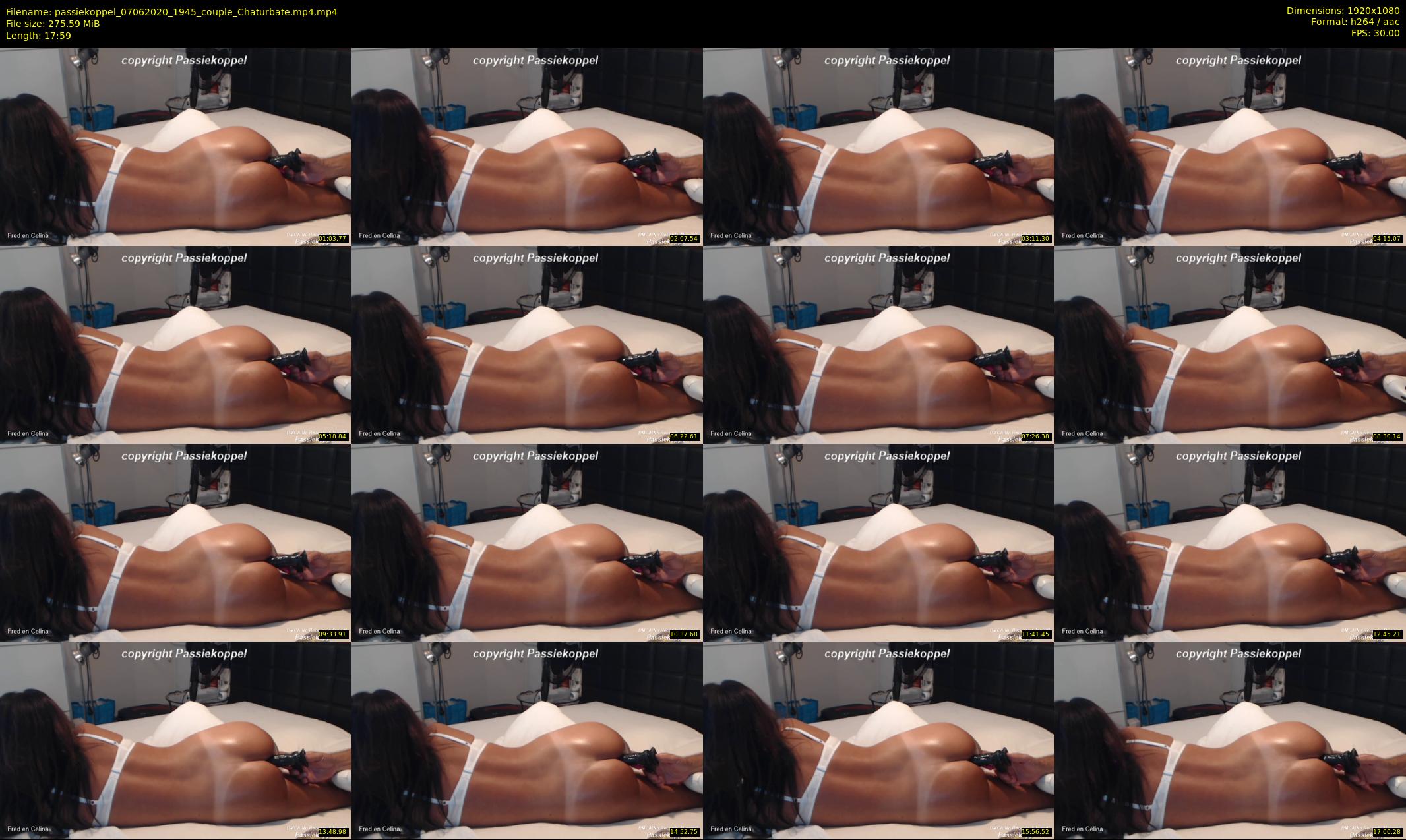 passiekoppel — 18 minute Chaturbate couple cam show recording, 1080p, Jun 7, 2020