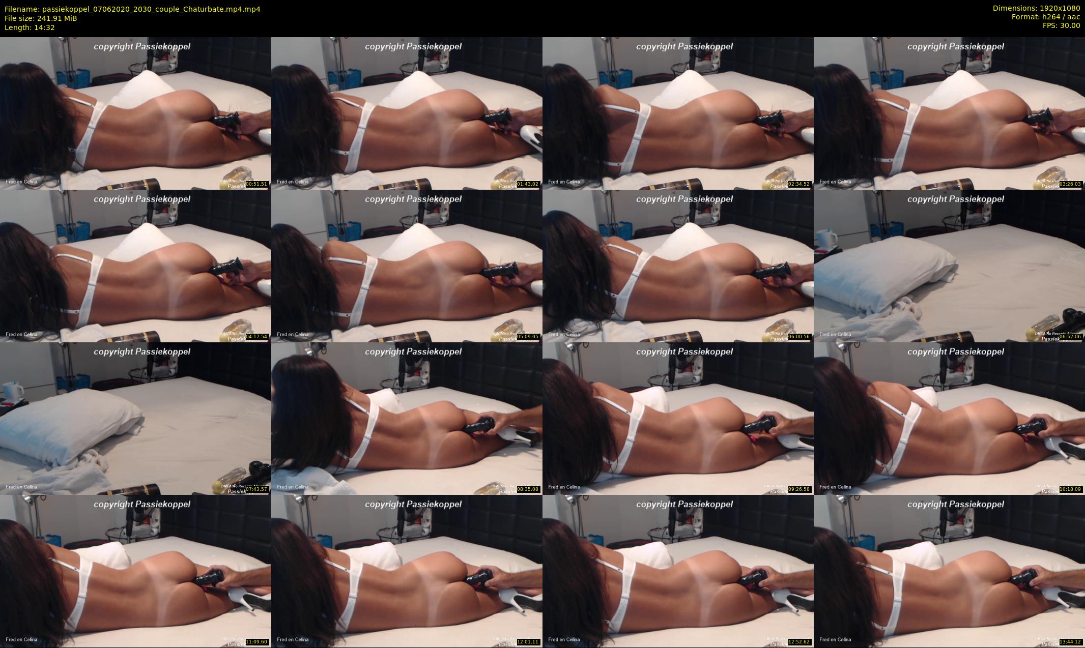 passiekoppel — 15 minute Chaturbate couple cam show recording, 1080p, Jun 7, 2020