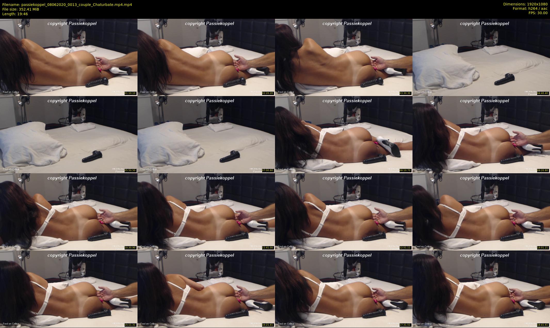 passiekoppel — 20 minute Chaturbate couple cam show recording, 1080p, Jun 8, 2020