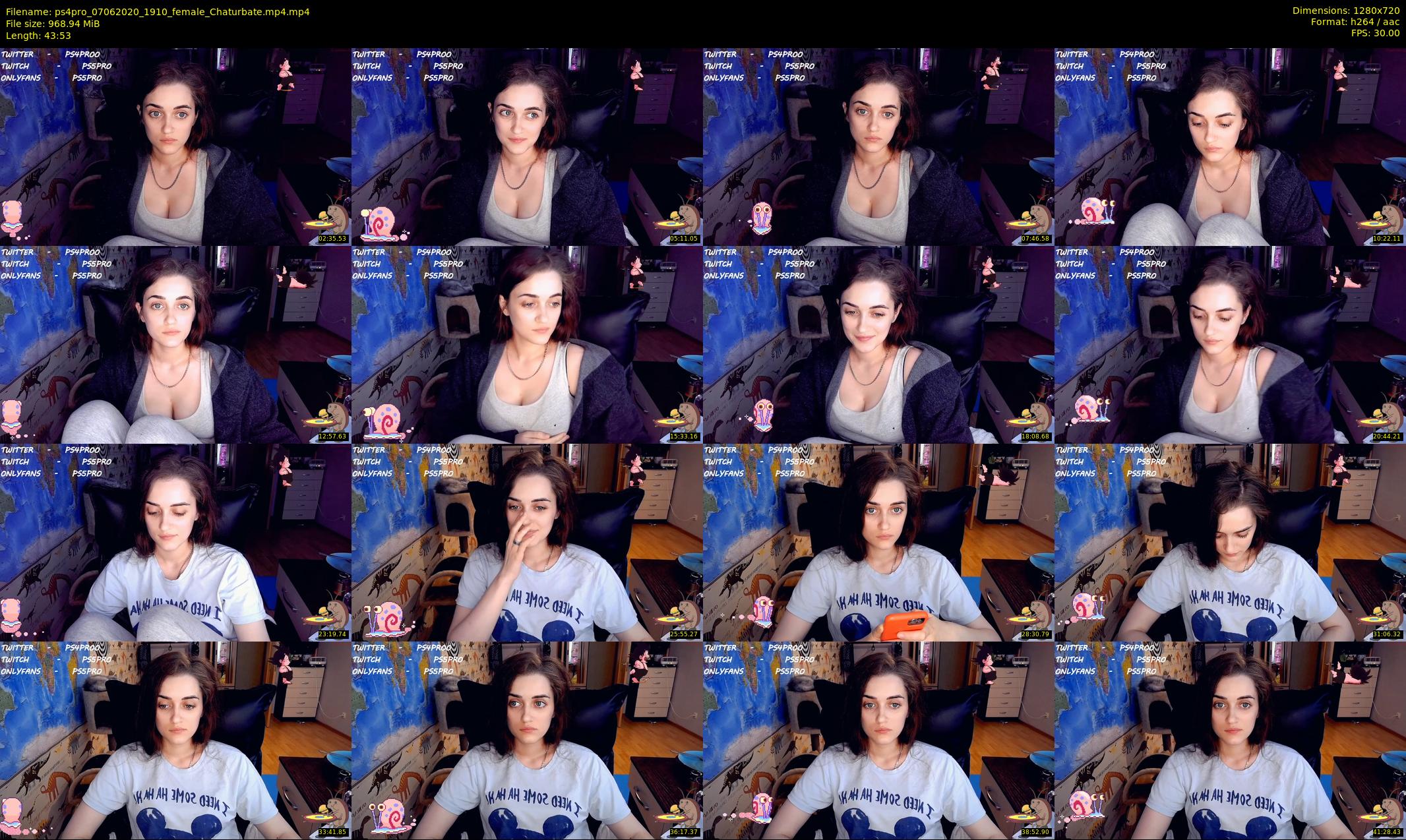 ps4pro — 44 minute Chaturbate female cam show recording, 720p, Jun 7, 2020