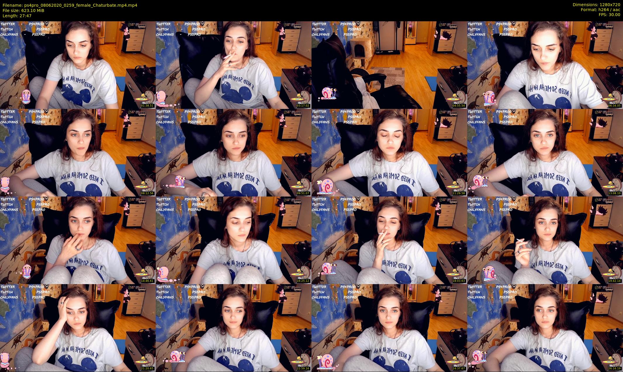 ps4pro — 28 minute Chaturbate female cam show recording, 720p, Jun 8, 2020