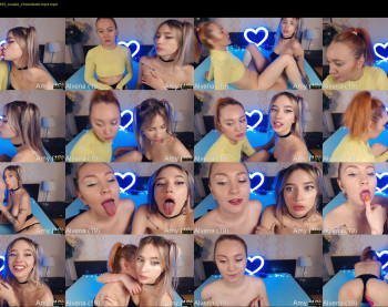 saraomega — 70 minute Chaturbate couple cam show recording, 1080p, Jun 7, 2020