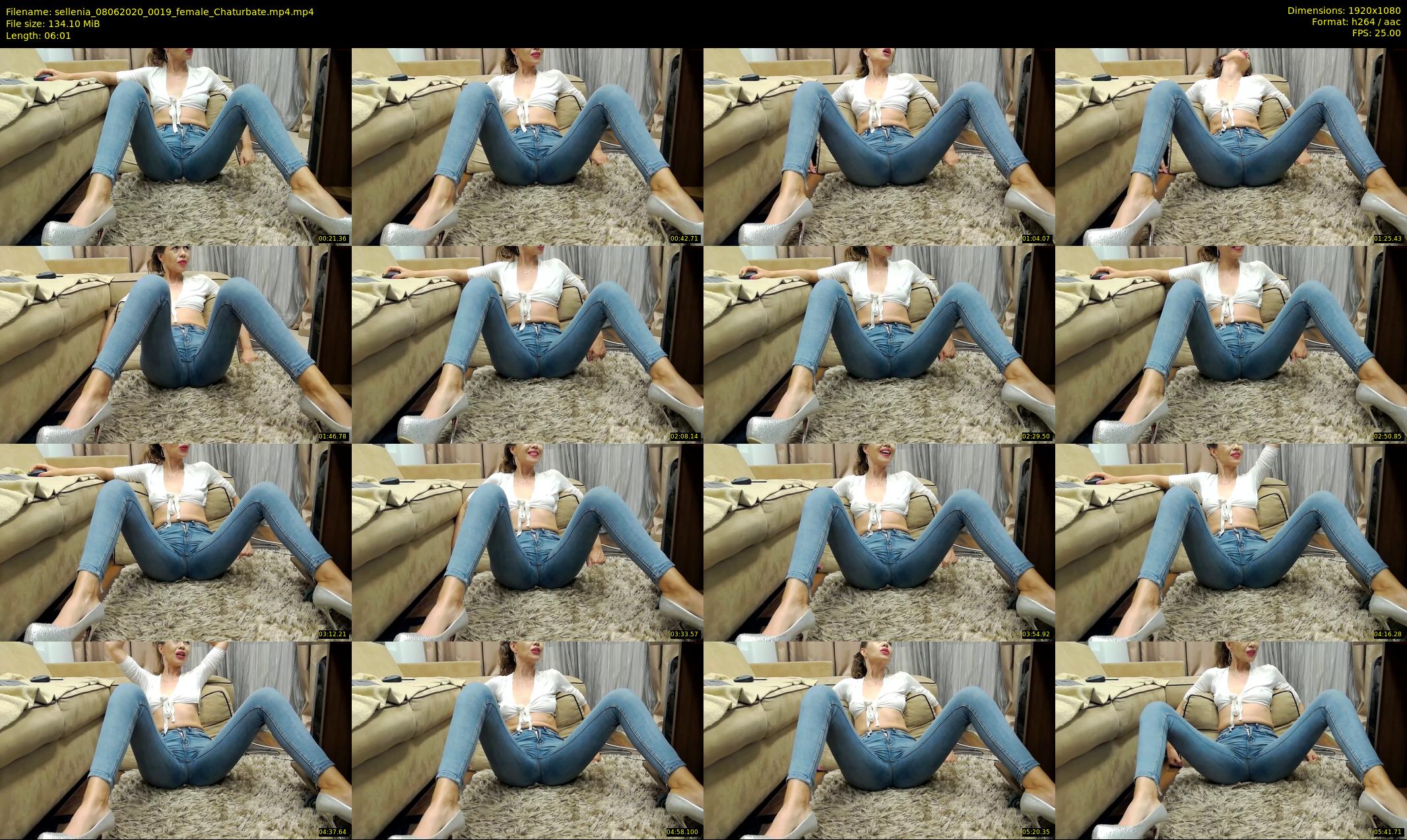 sellenia — 7 minute Chaturbate female cam show recording, 1080p, Jun 8, 2020