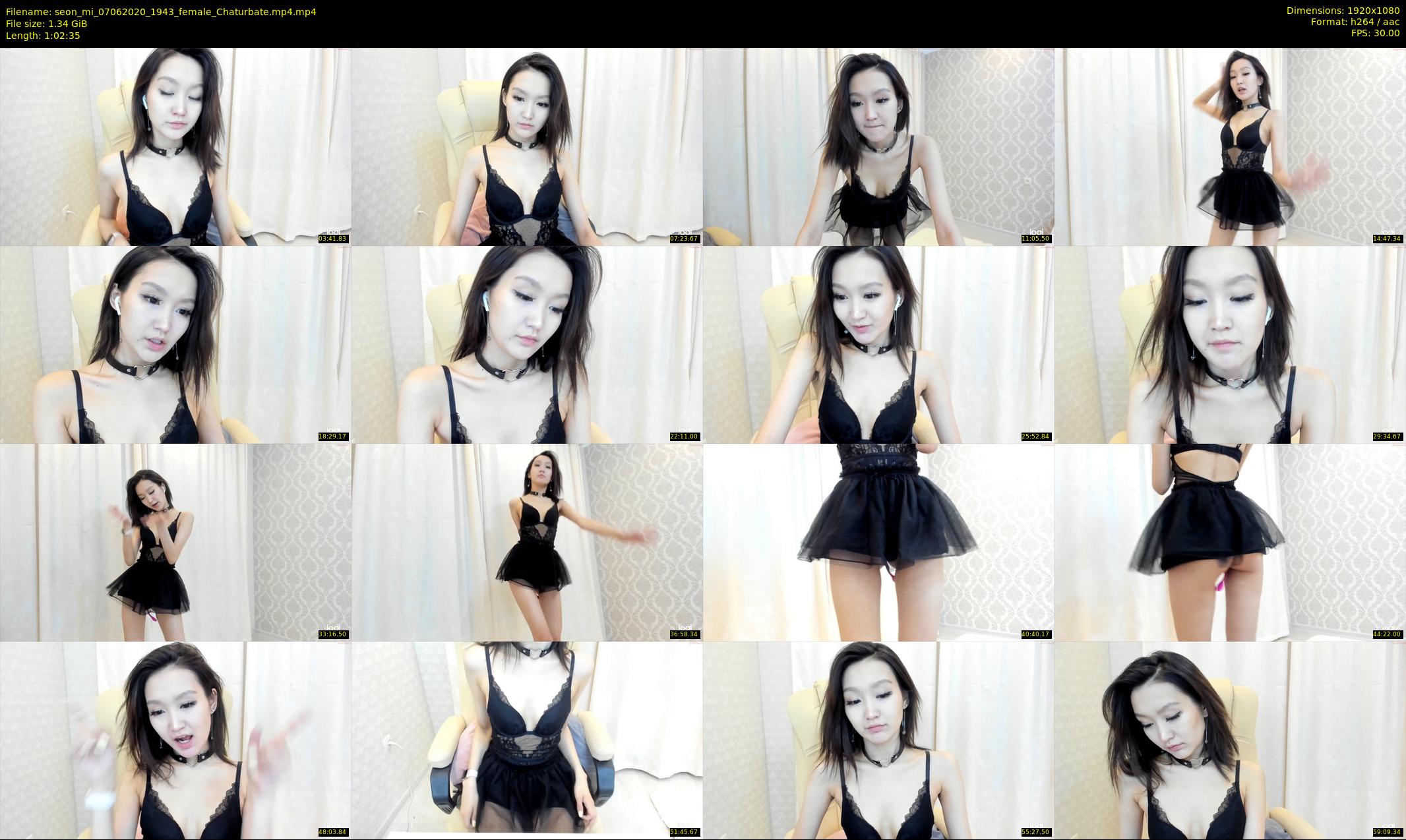 seon_mi — 63 minute Chaturbate female cam show recording, 1080p, Jun 7, 2020