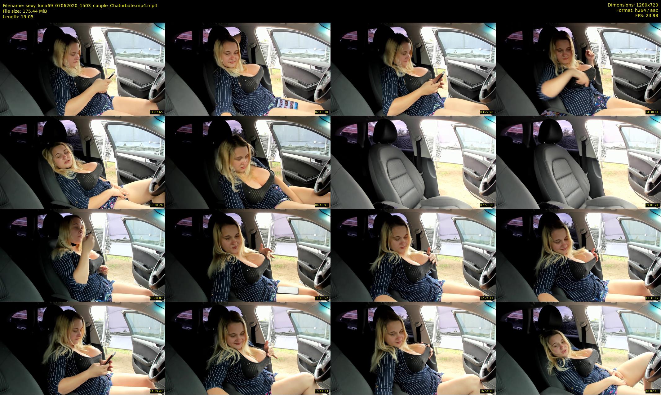 sexy_luna69 — 20 minute Chaturbate couple cam show recording, 720p, Jun 7, 2020