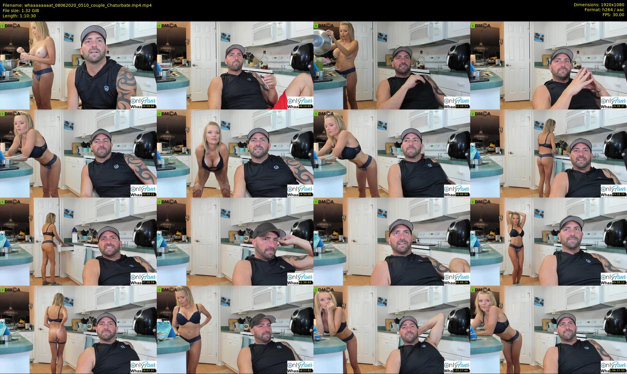 whaaaaaaaat — 71 minute Chaturbate couple cam show recording, 1080p, Jun 8, 2020