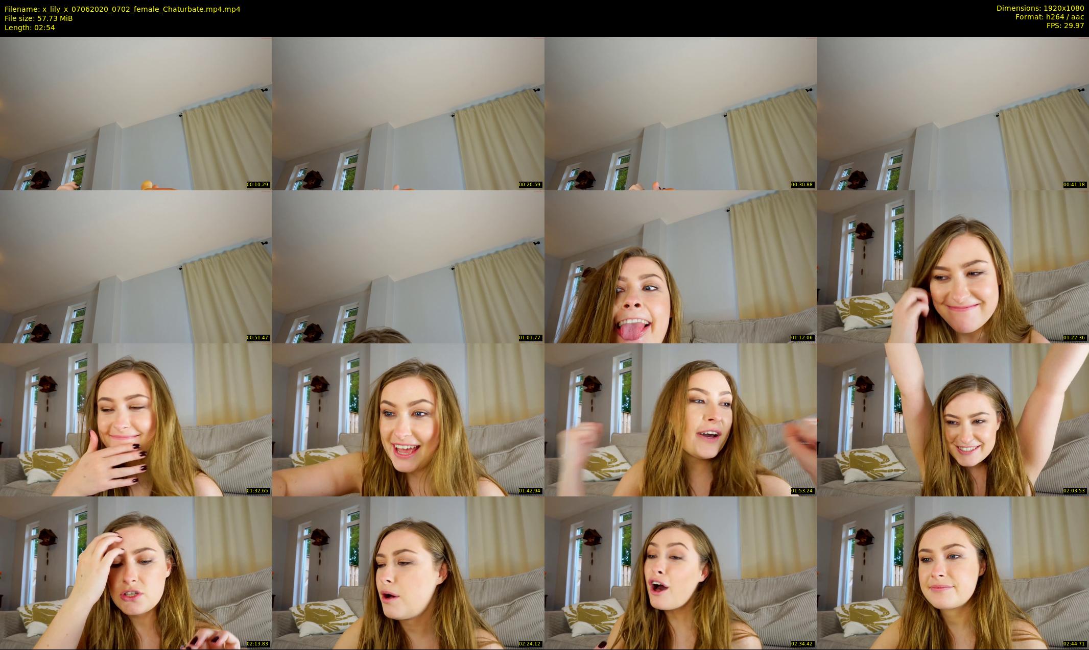 x_lily_x — 3 minute Chaturbate female cam show recording, 1080p, Jun 7, 2020