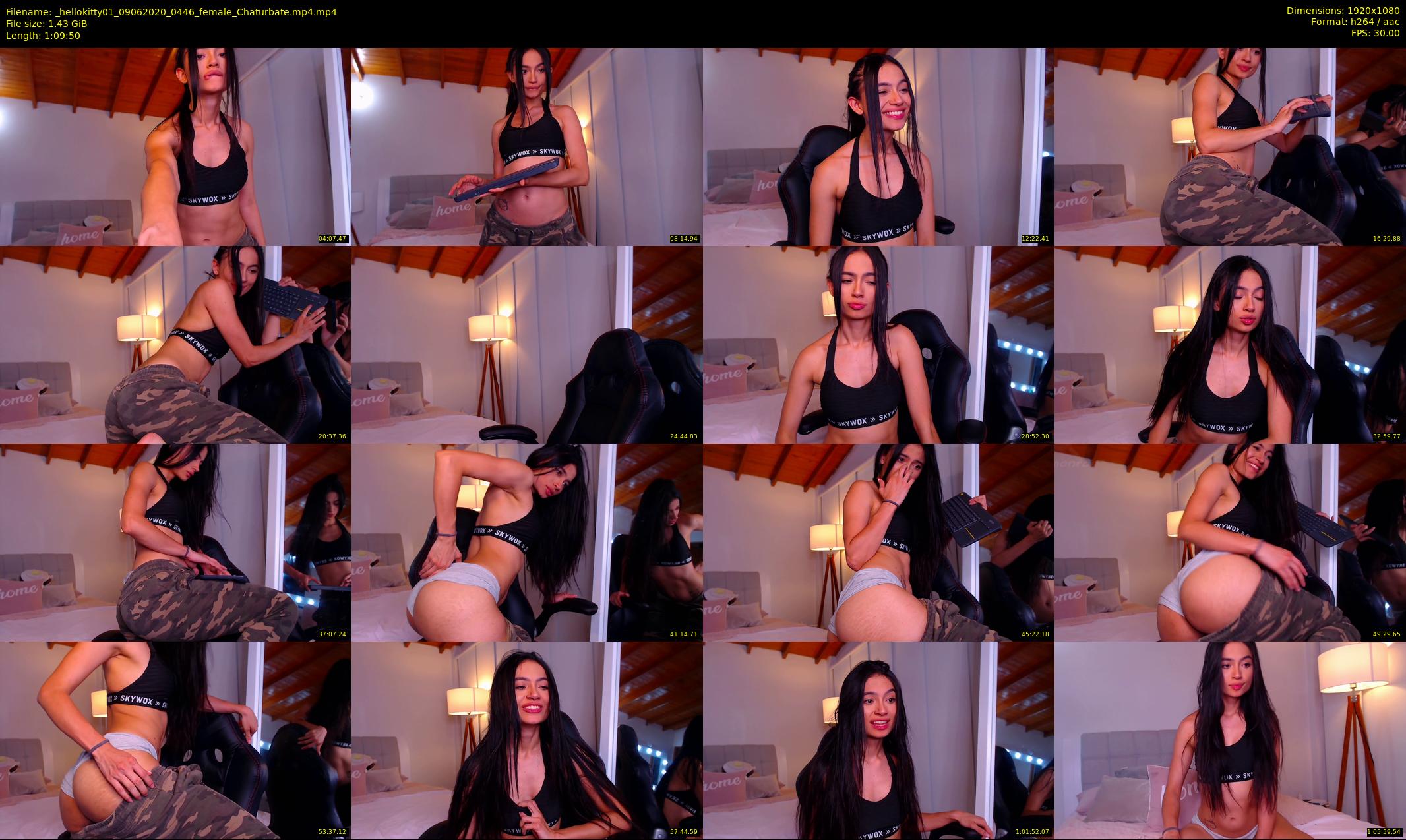 _hellokitty01 — 70 minute Chaturbate female cam show recording, 1080p, Jun 9, 2020