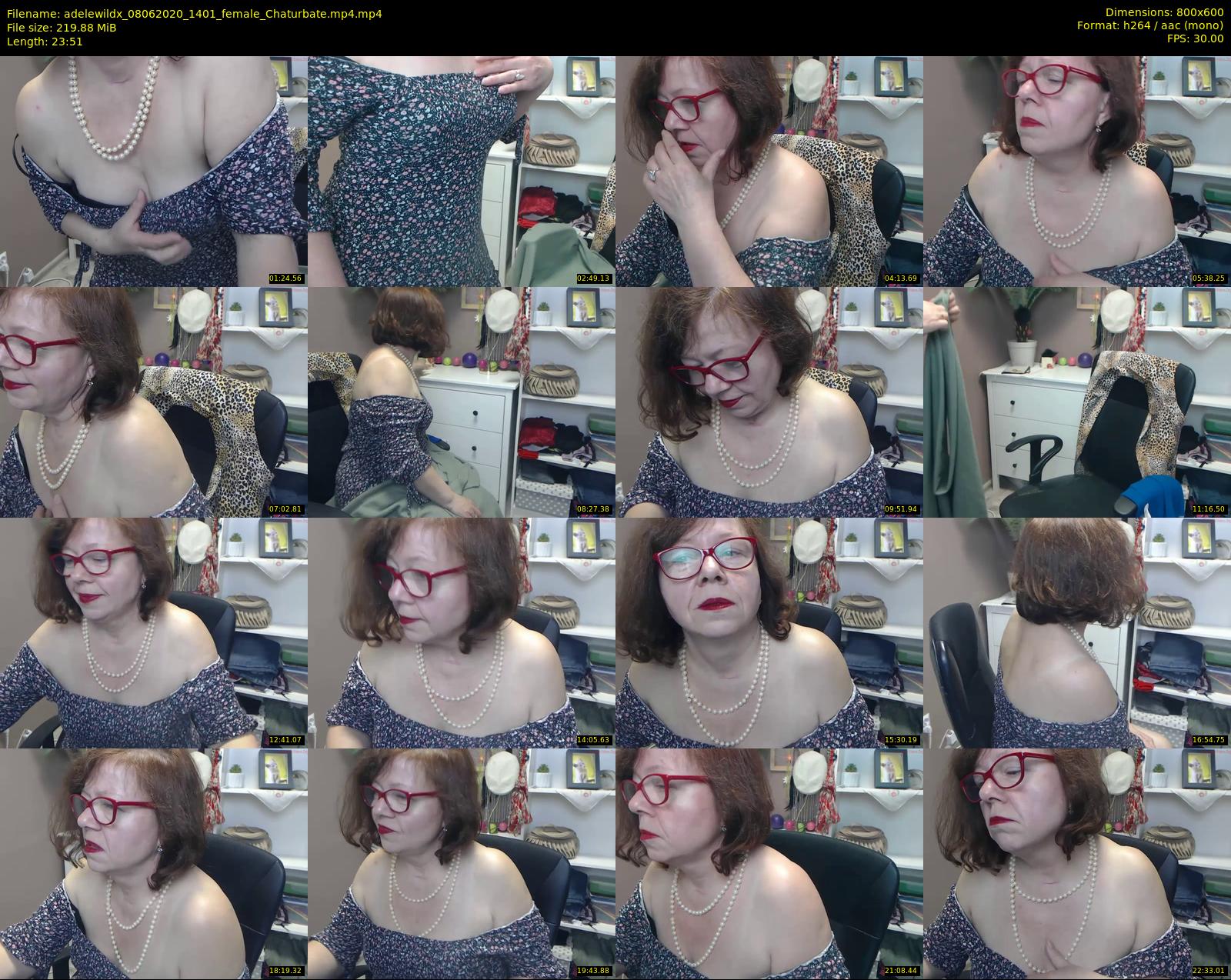 adelewildx — 24 minute Chaturbate female cam show recording, 480p, Jun 8, 2020