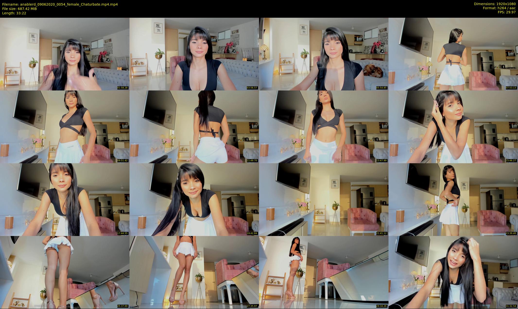 anablerd — 34 minute Chaturbate female cam show recording, 1080p, Jun 9, 2020