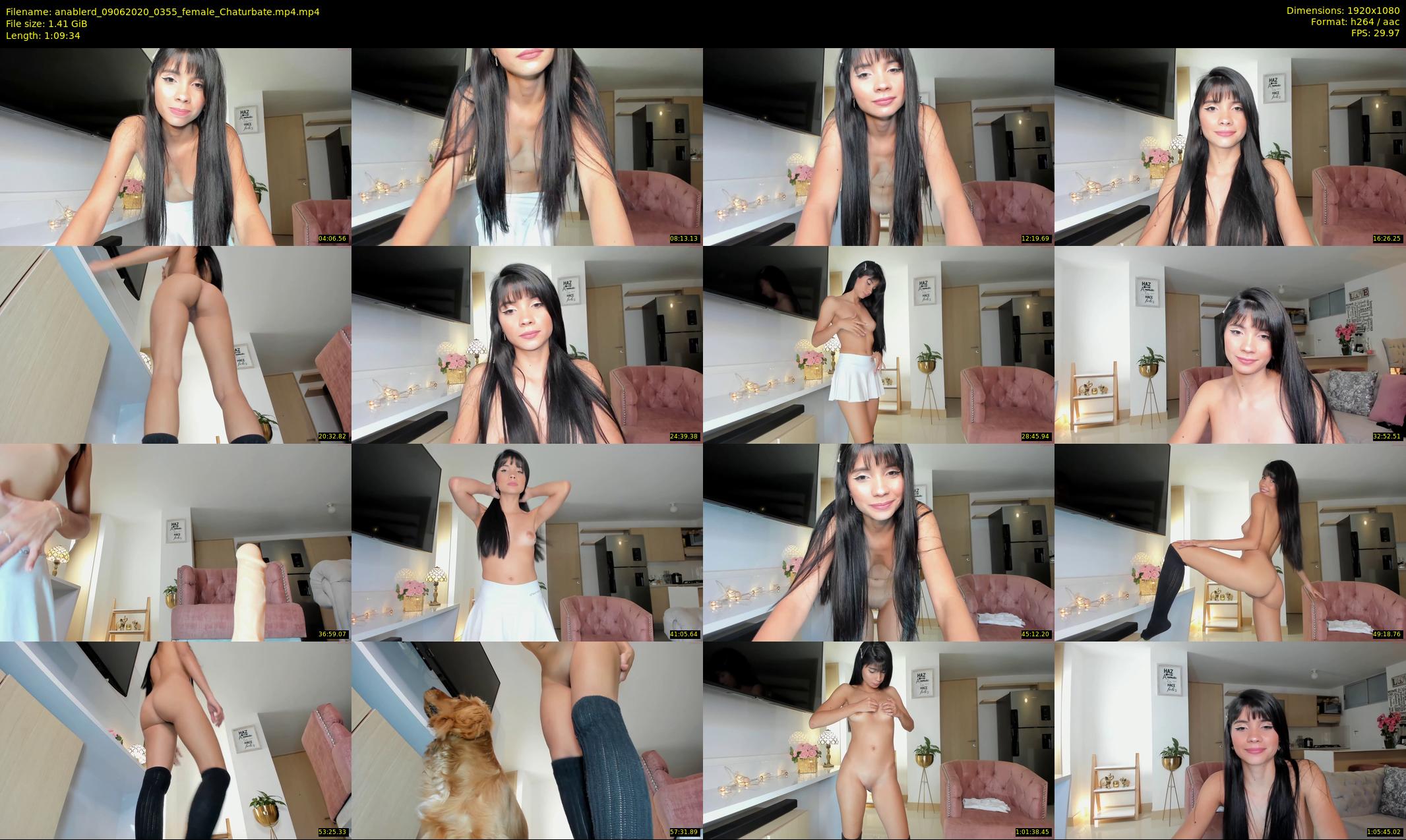 anablerd — 70 minute Chaturbate female cam show recording, 1080p, Jun 9, 2020