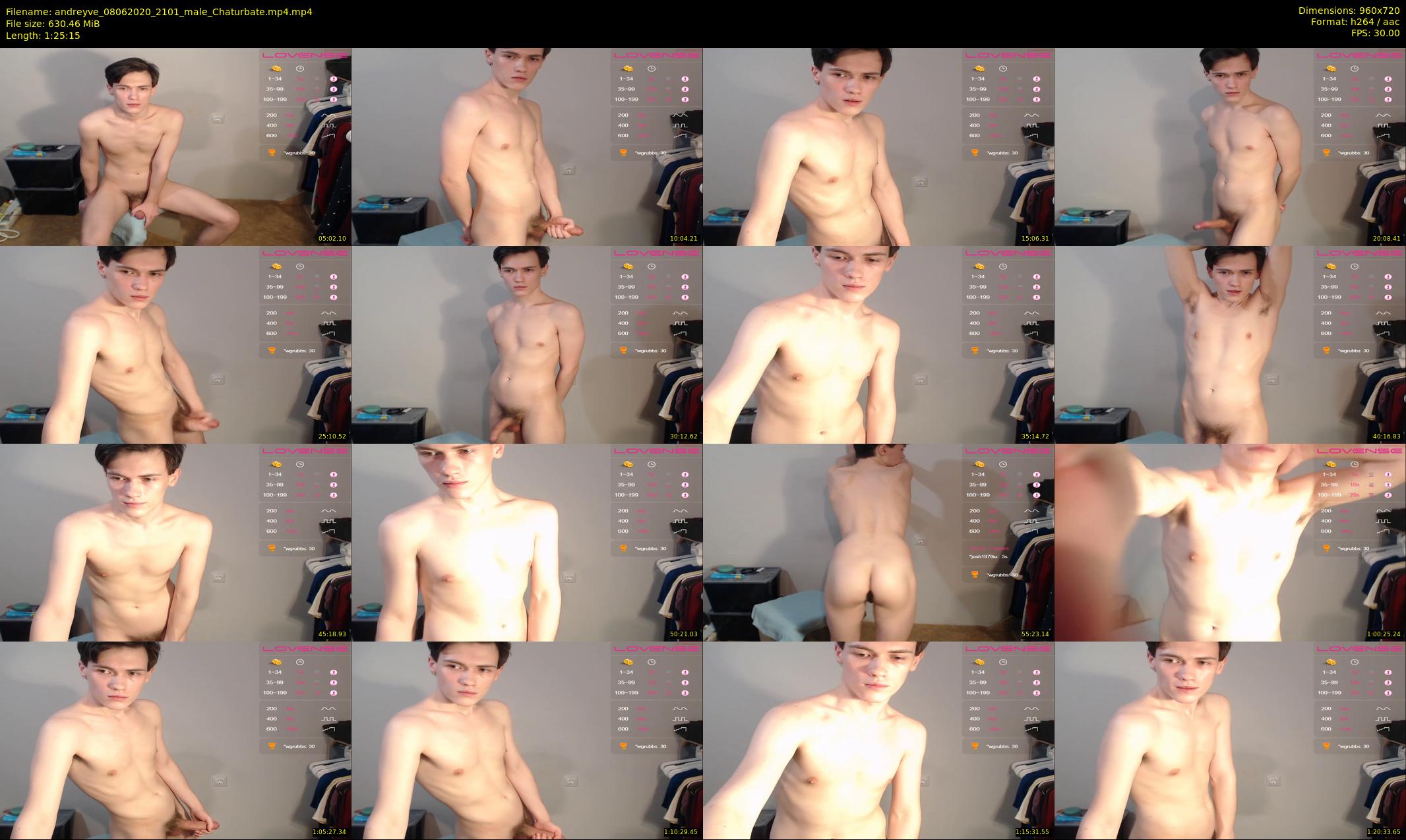andreyve — 86 minute Chaturbate male cam show recording, 720p, Jun 8, 2020