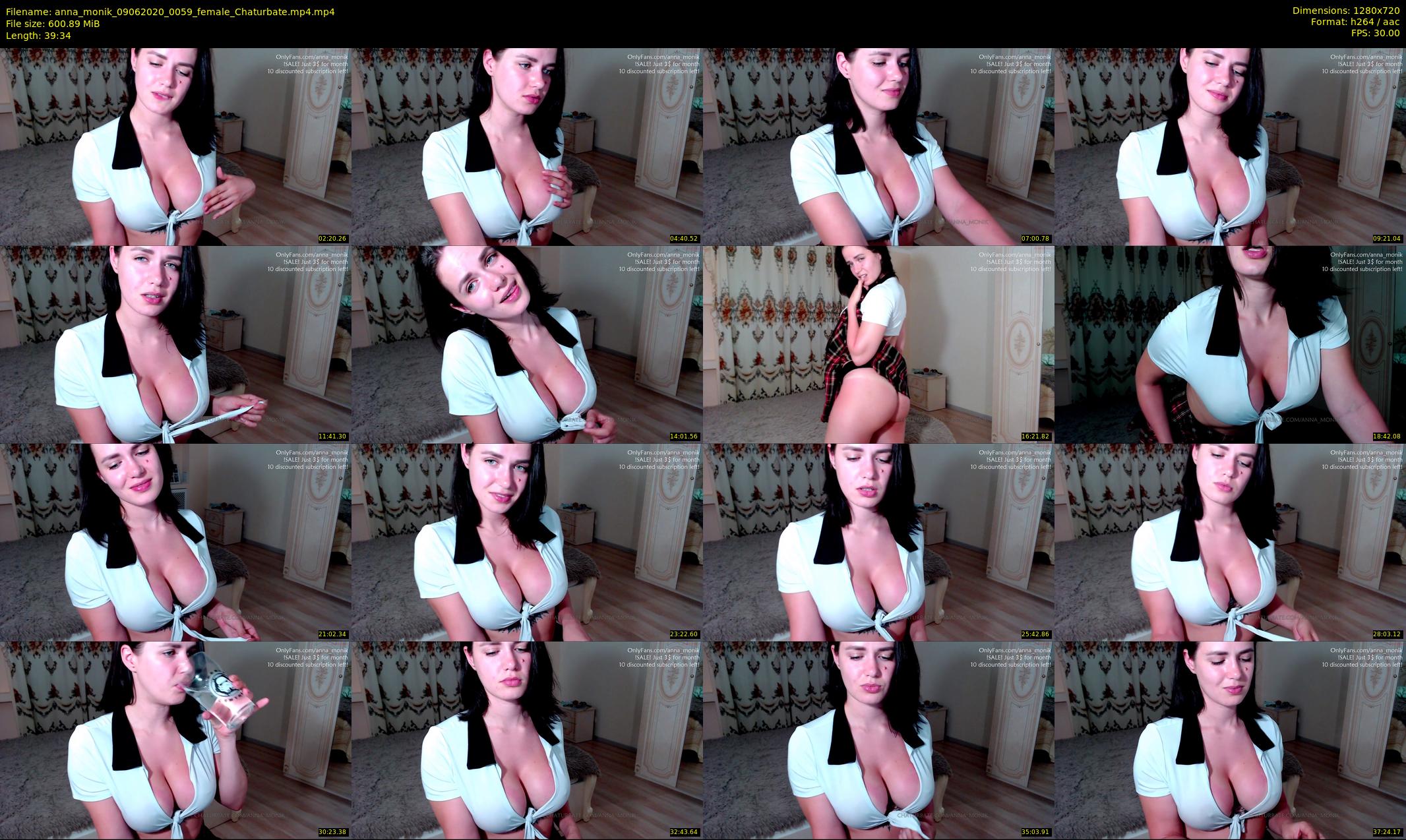 anna_monik — 40 minute Chaturbate couple cam show recording, 720p, Jun 9, 2020