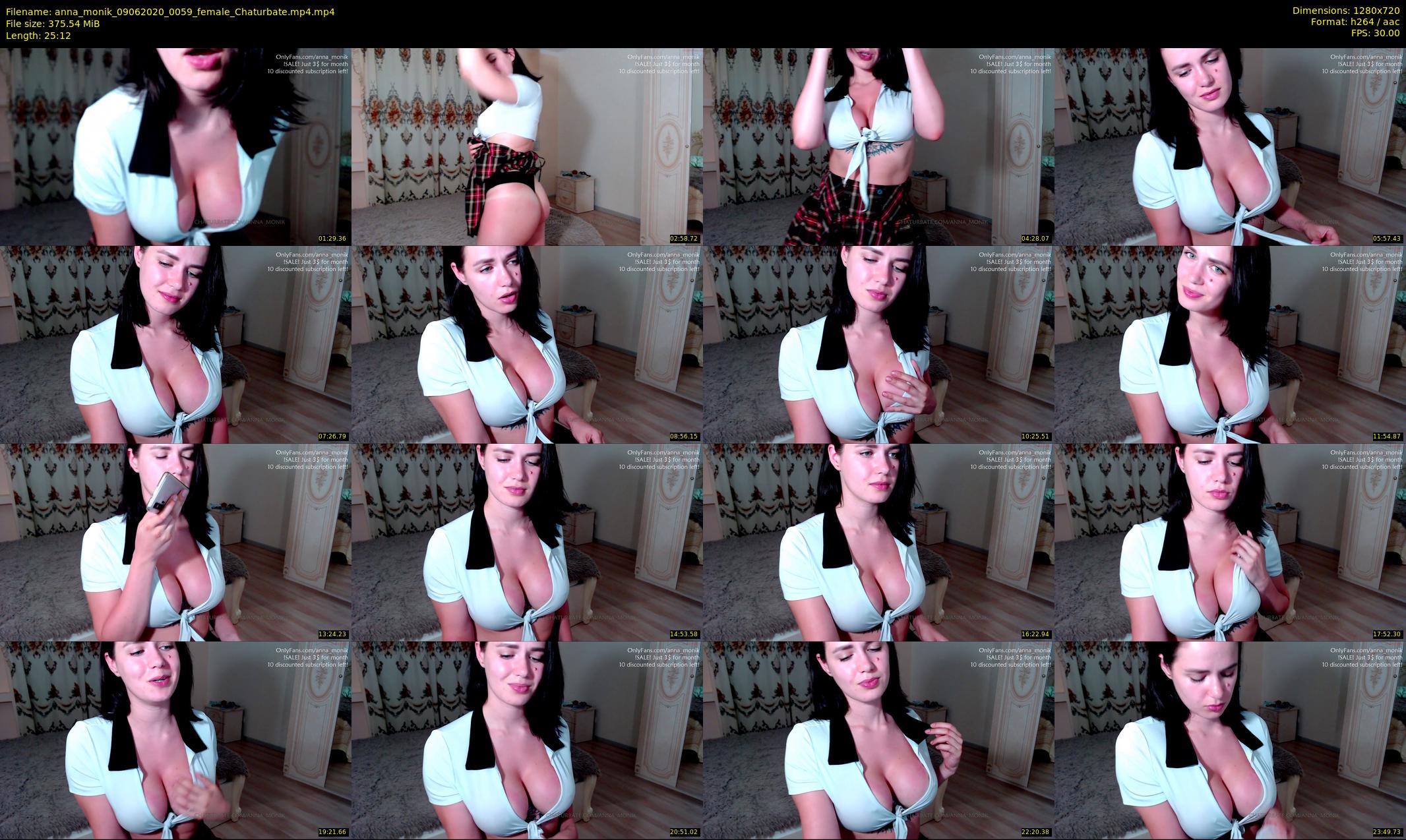 anna_monik — 26 minute Chaturbate couple cam show recording, 720p, Jun 9, 2020