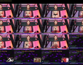 annajelly — 14 minute Chaturbate couple cam show recording, 1080p, Jun 9, 2020