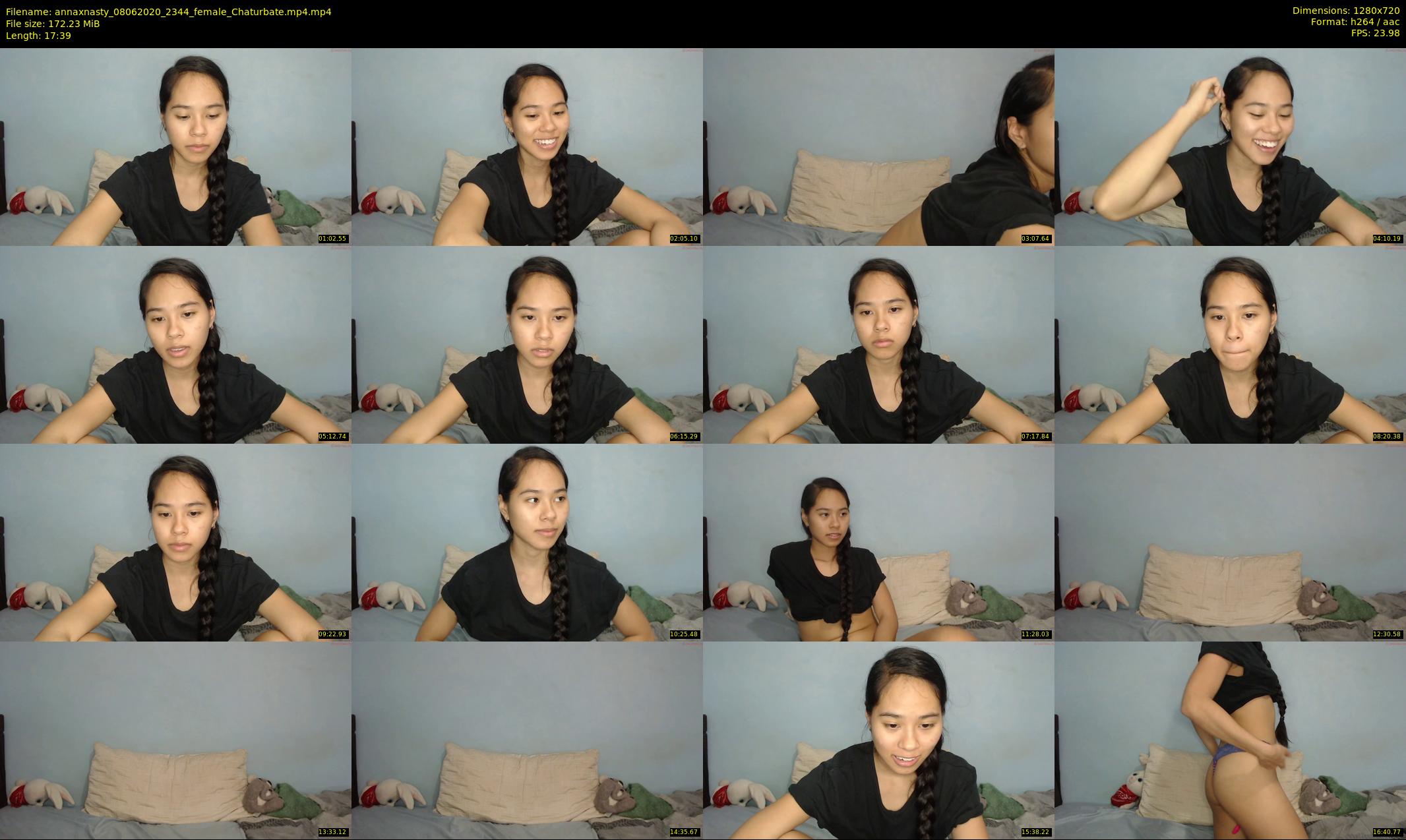 annaxnasty — 18 minute Chaturbate female cam show recording, 720p, Jun 8, 2020
