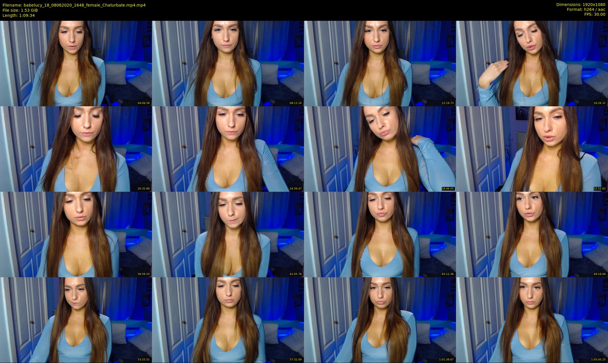 babelucy_18 — 70 minute Chaturbate female cam show recording, 1080p, Jun 8, 2020