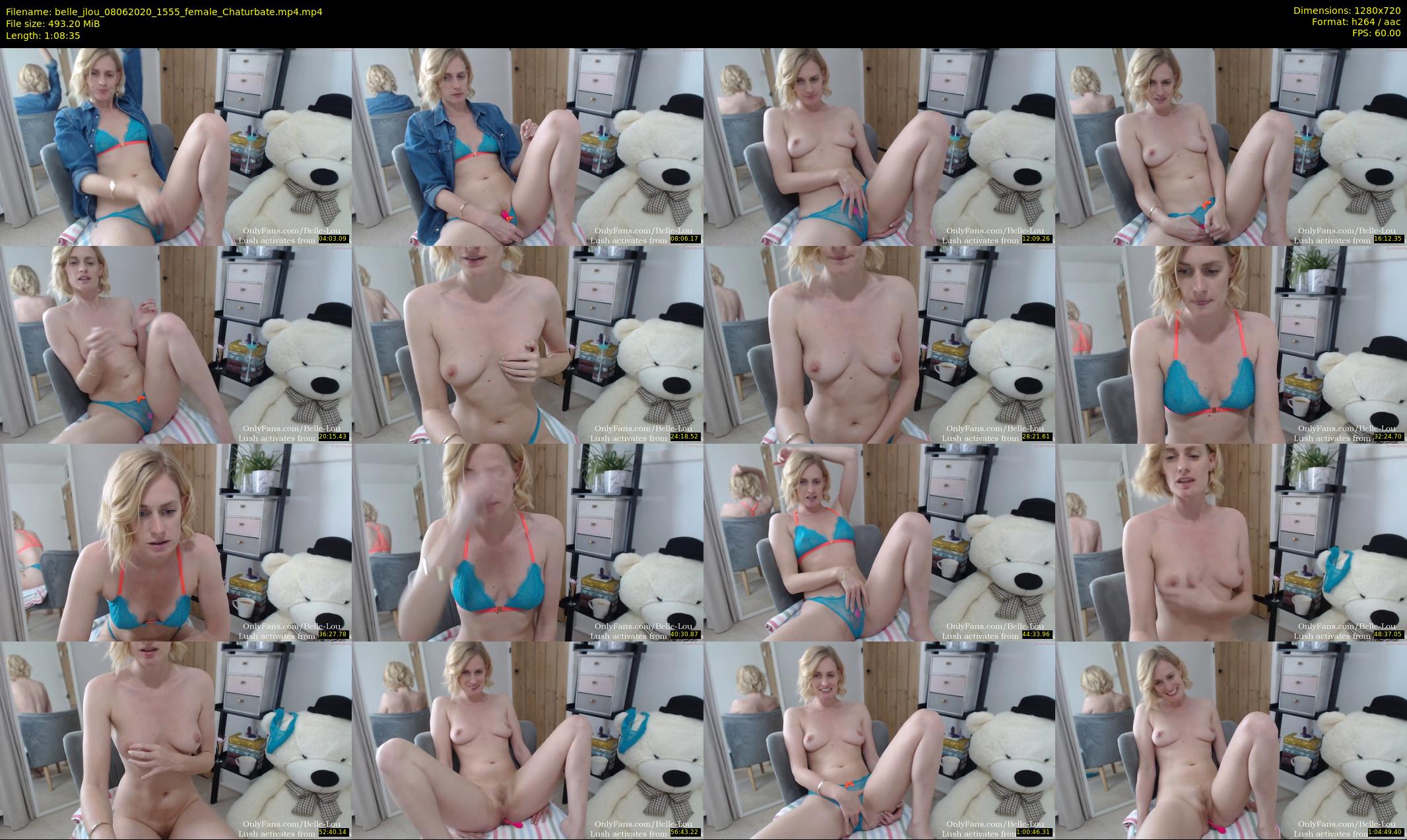 belle_jlou — 69 minute Chaturbate female cam show recording, 720p, Jun 8, 2020