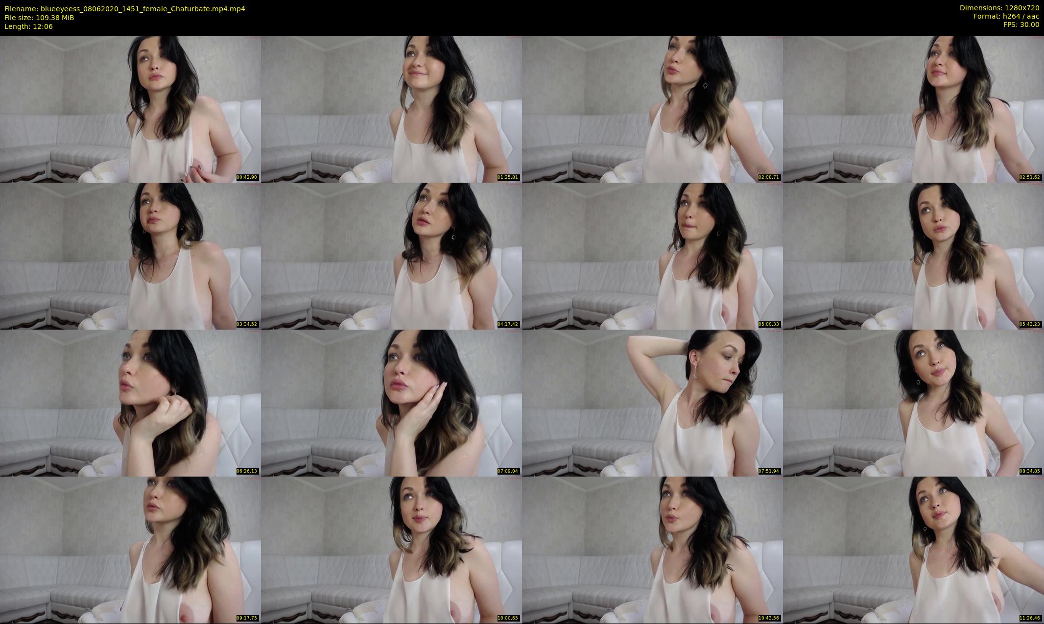 blueeyeess — 13 minute Chaturbate female cam show recording, 720p, Jun 8, 2020