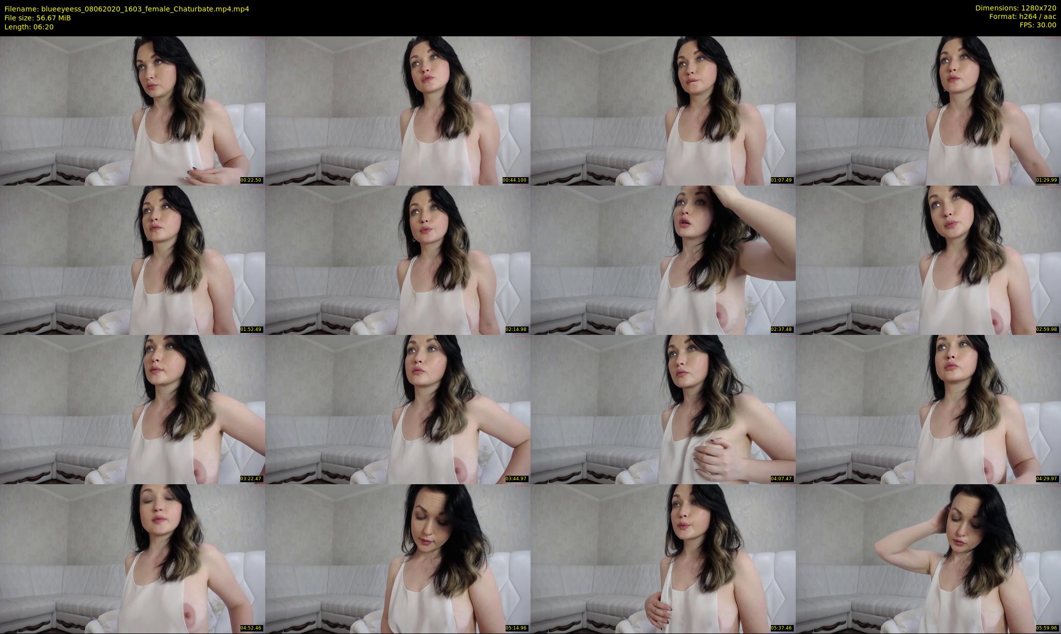 blueeyeess — 7 minute Chaturbate female cam show recording, 720p, Jun 8, 2020