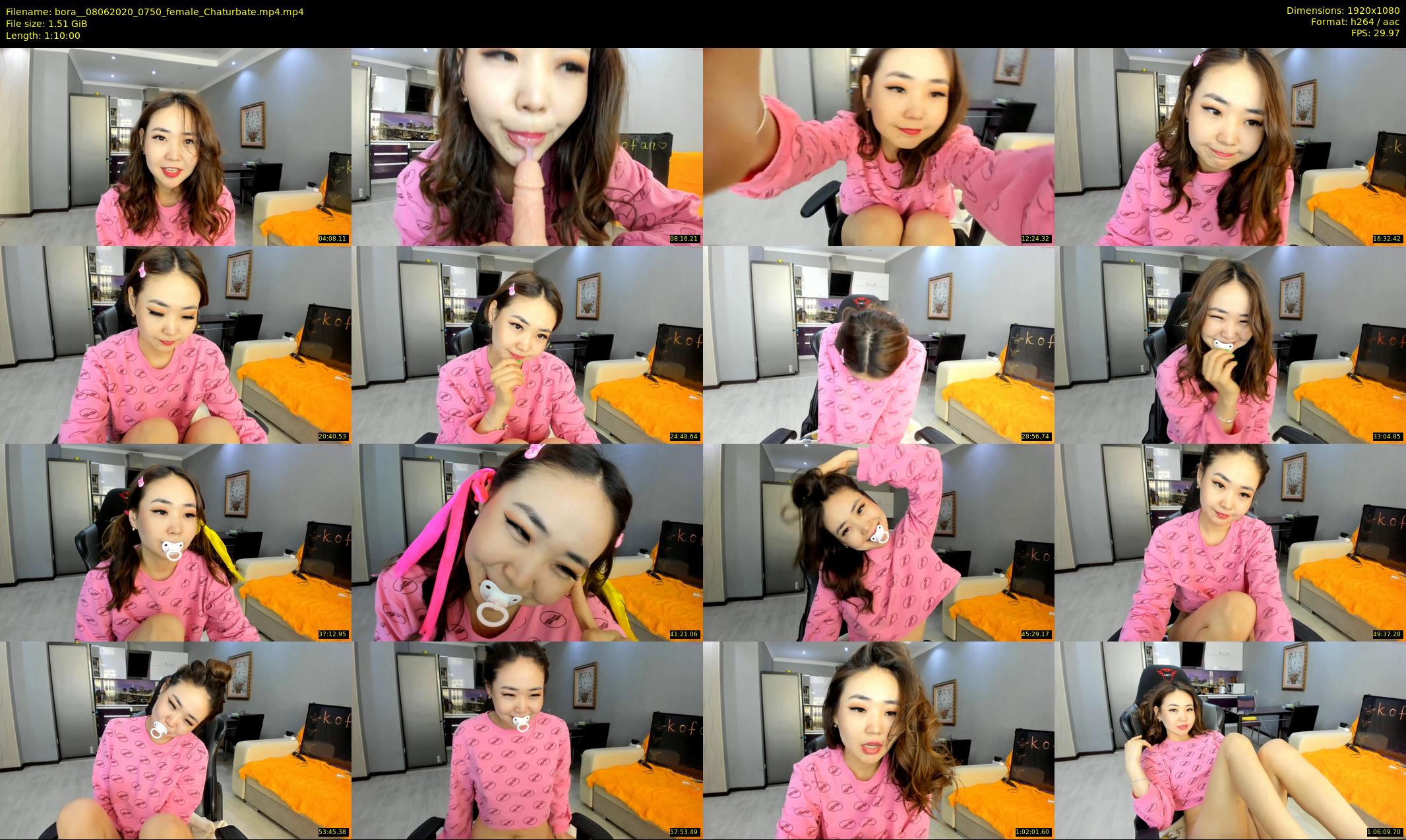 bora_ — 70 minute Chaturbate female cam show recording, 1080p, Jun 8, 2020