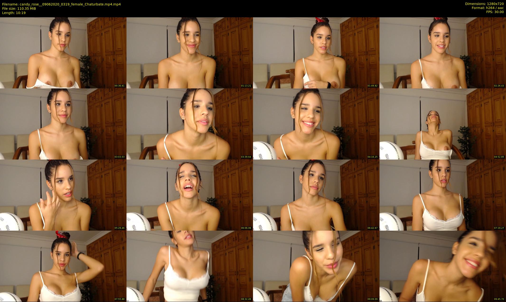 candy_rose_ — 11 minute Chaturbate female cam show recording, 720p, Jun 9, 2020