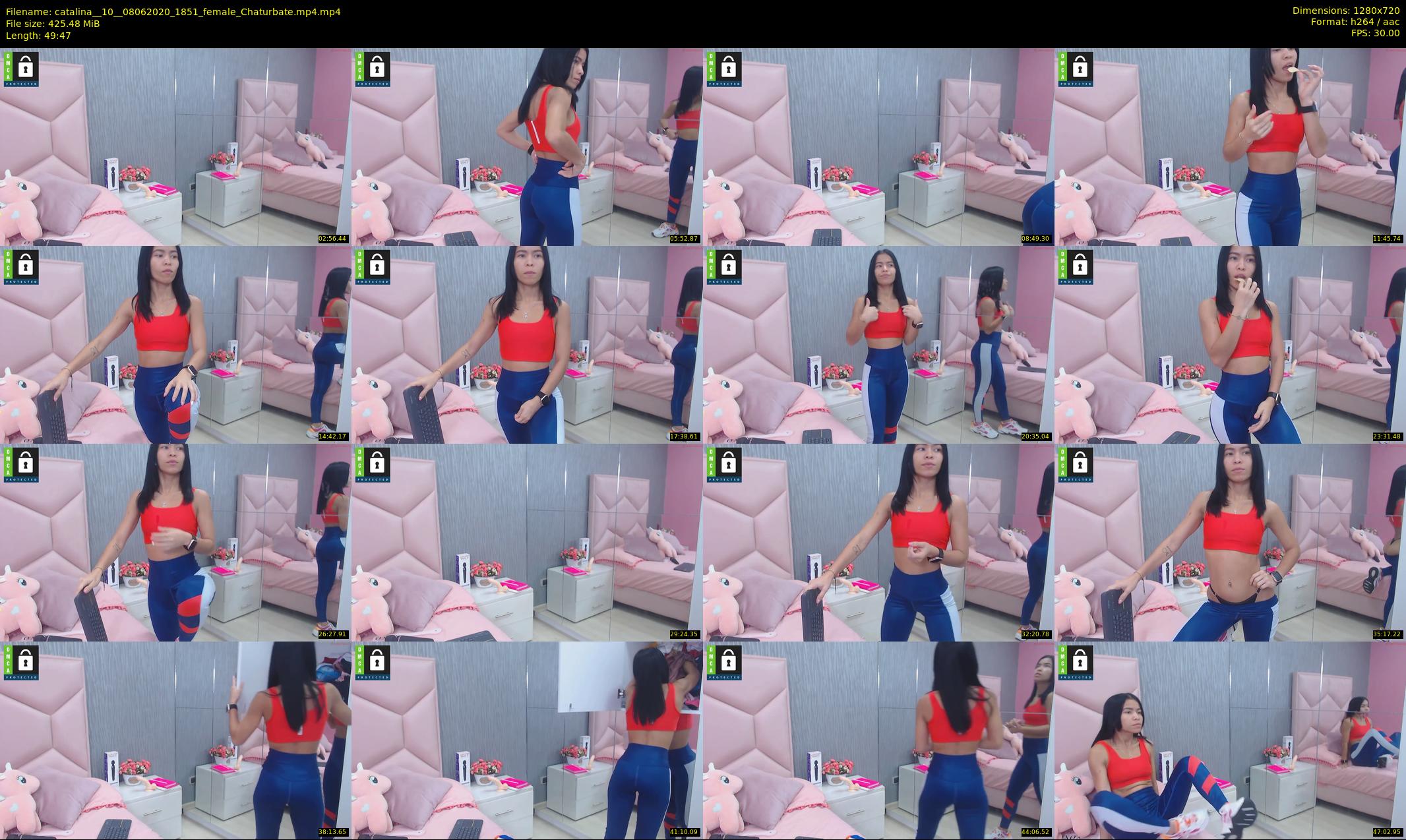 catalina__10_ — 50 minute Chaturbate female cam show recording, 720p, Jun 8, 2020