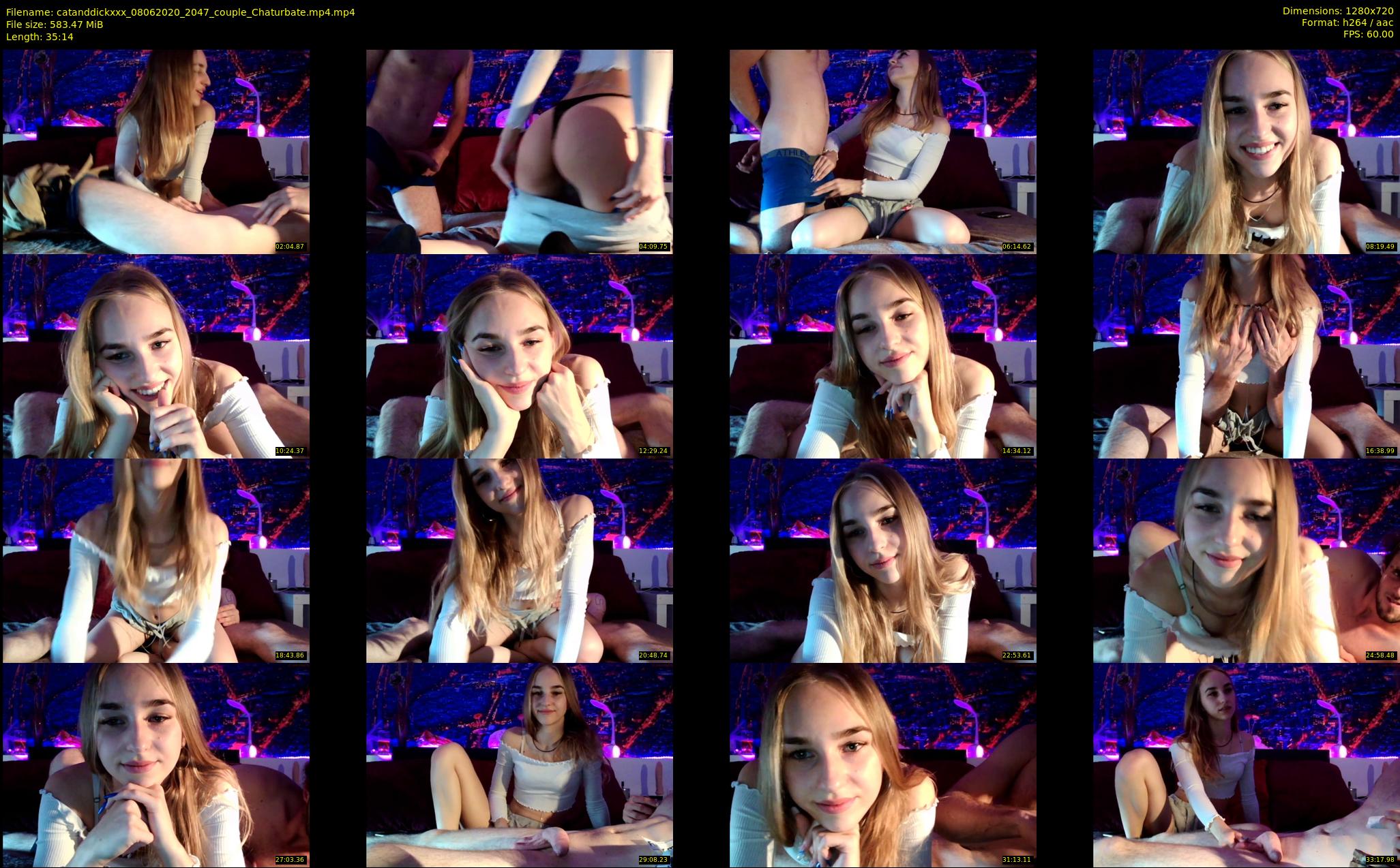 catanddickxxx — 36 minute Chaturbate couple cam show recording, 720p, Jun 8, 2020