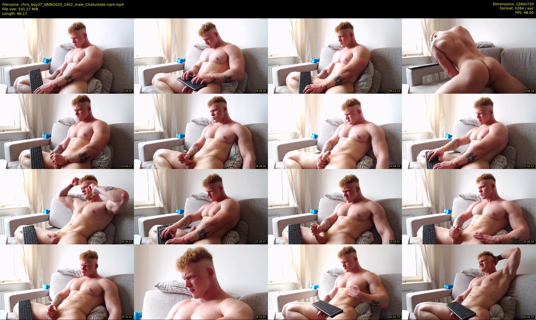 chris_boy37 — 47 minute Chaturbate male cam show recording, 720p, Jun 8, 2020