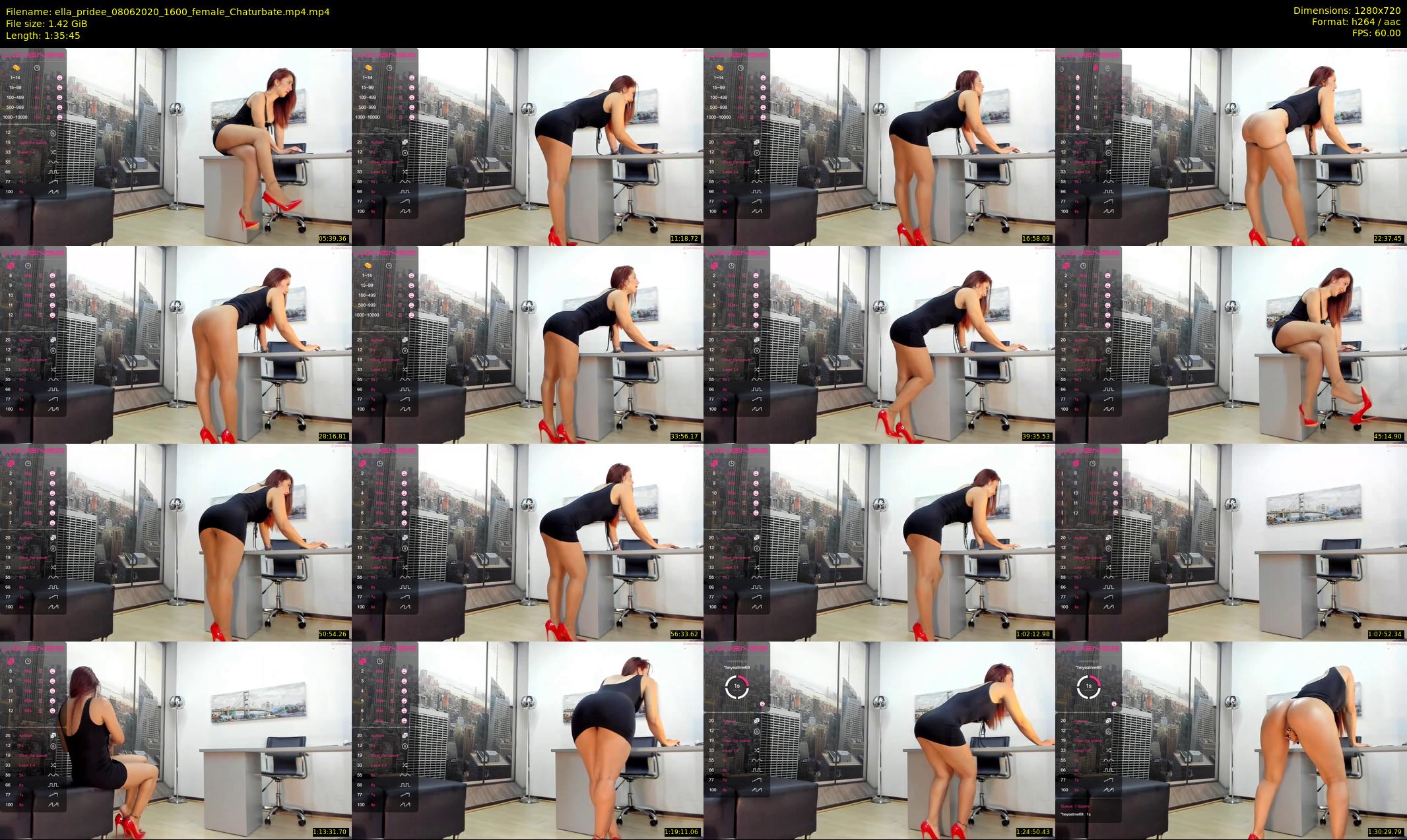 ella_pridee — 96 minute Chaturbate female cam show recording, 720p, Jun 8, 2020